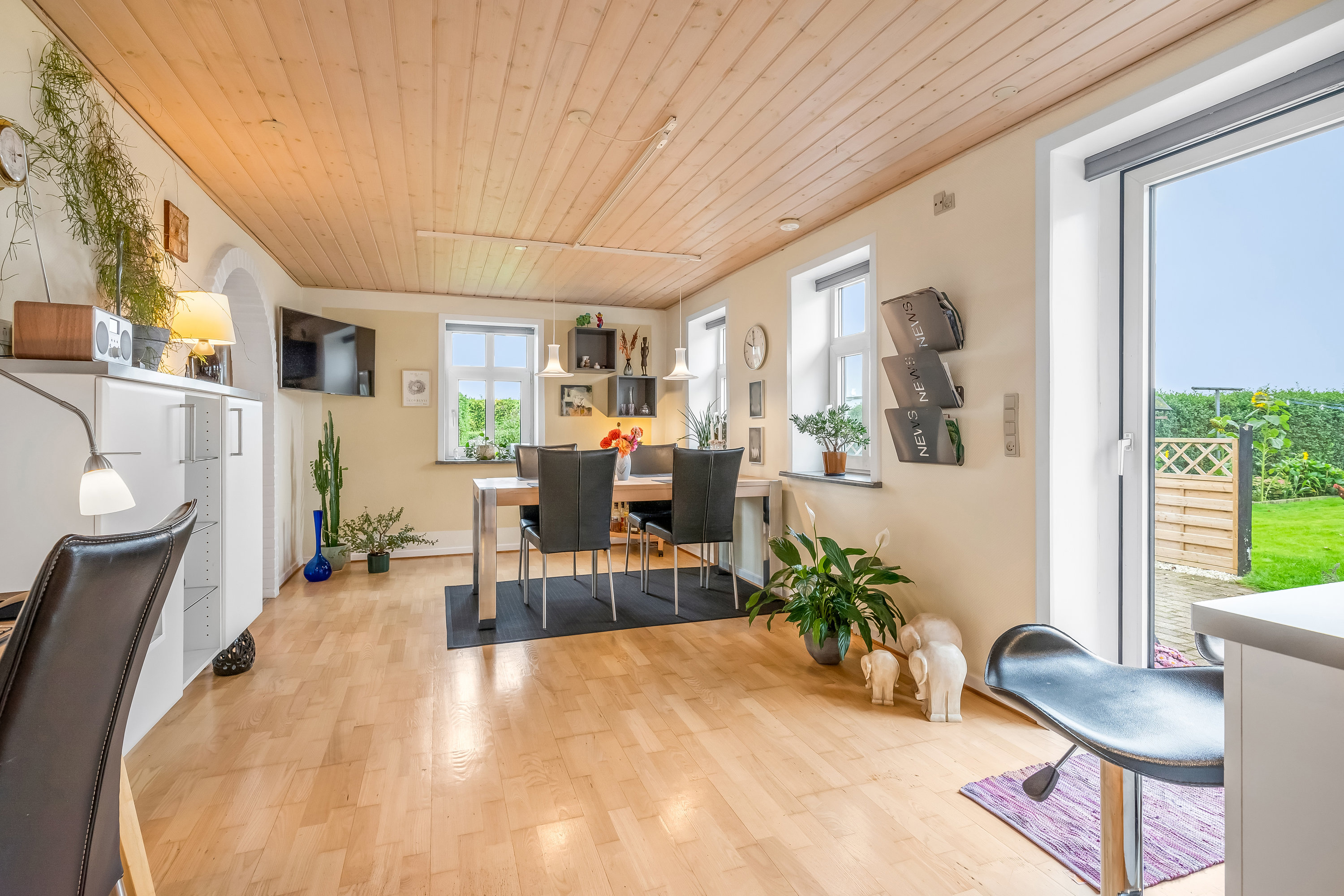 Fremhævet køkken billede i fuldskærmstilstand. Billede af Borgdalvej 1, Gudum, 7620 Lemvig