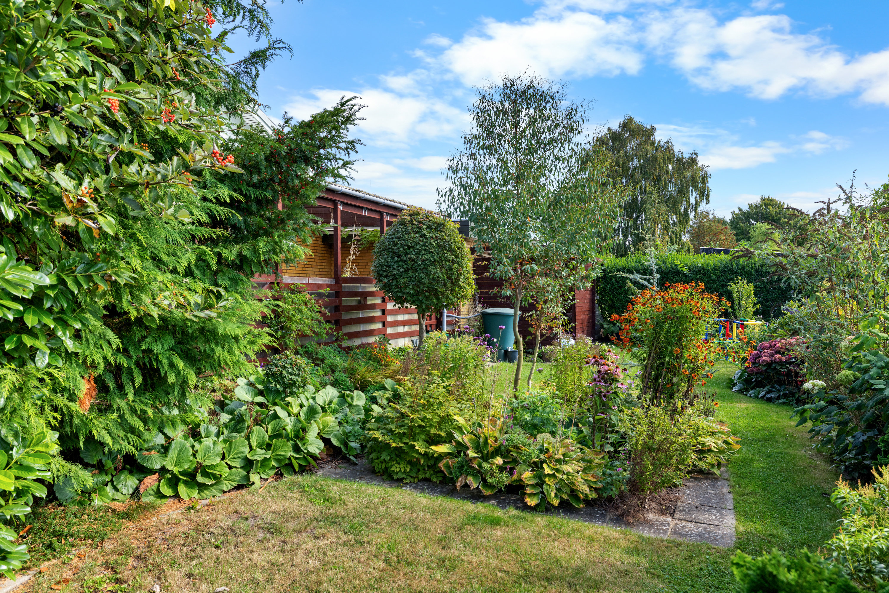 Fremhævet facade billede i fuldskærmstilstand. Billede af Toftevej 2, V. Åby , 5600 Faaborg