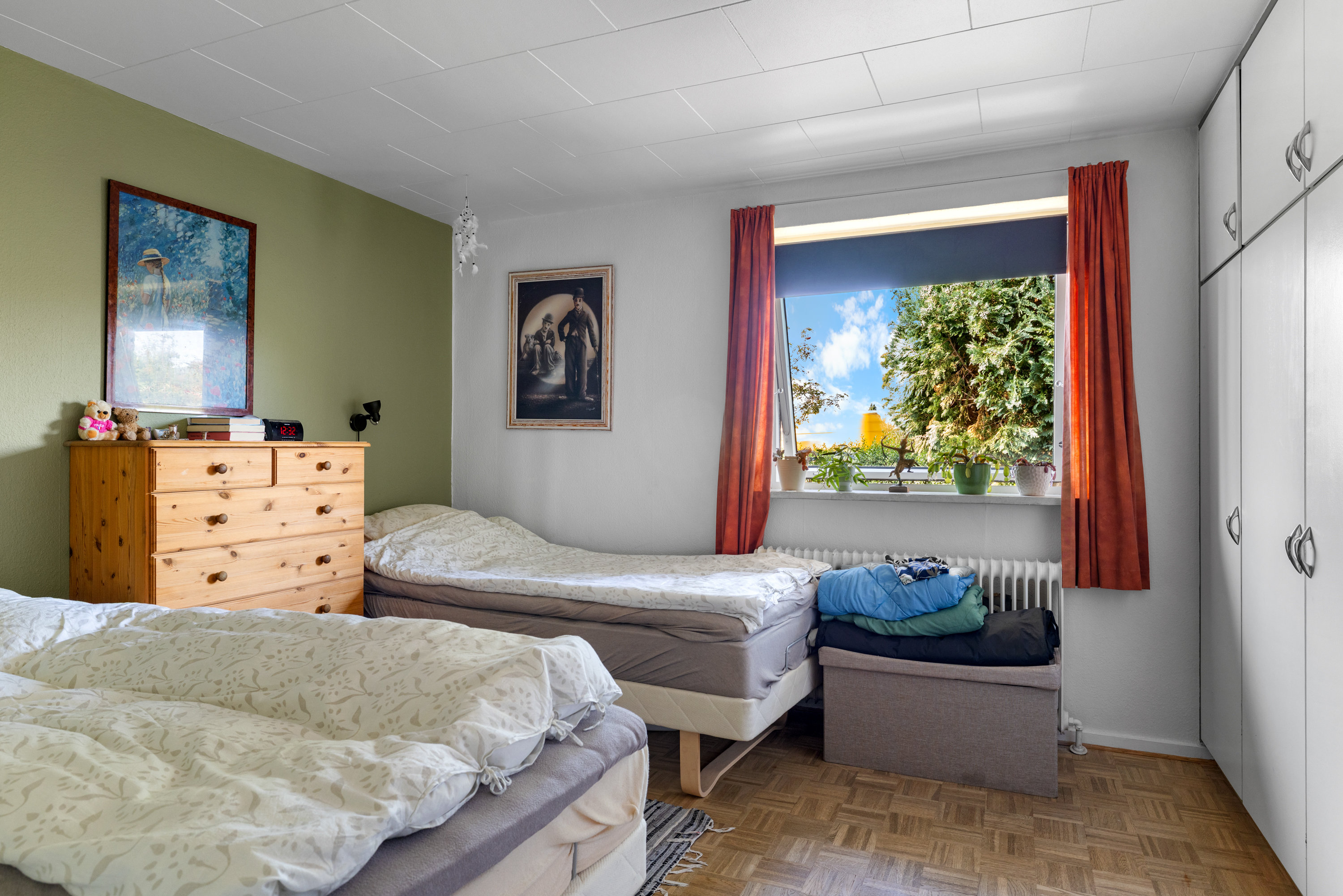 Fremhævet soveværelse billede i fuldskærmstilstand. Billede af Toftevej 2, V. Åby , 5600 Faaborg