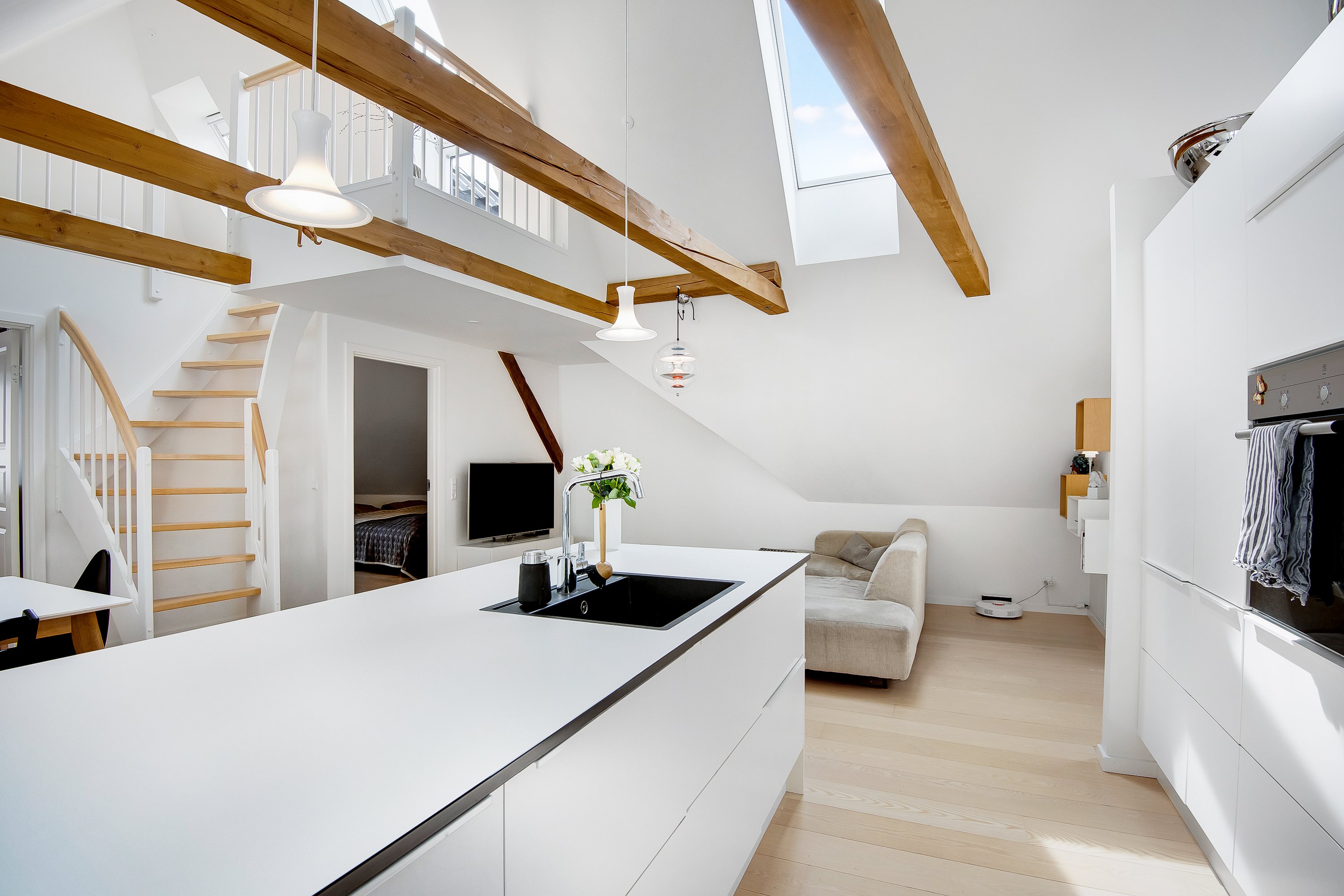 Fremhævet køkken billede i fuldskærmstilstand. Billede af Bispensgade 13, 2. th., 9000 Aalborg