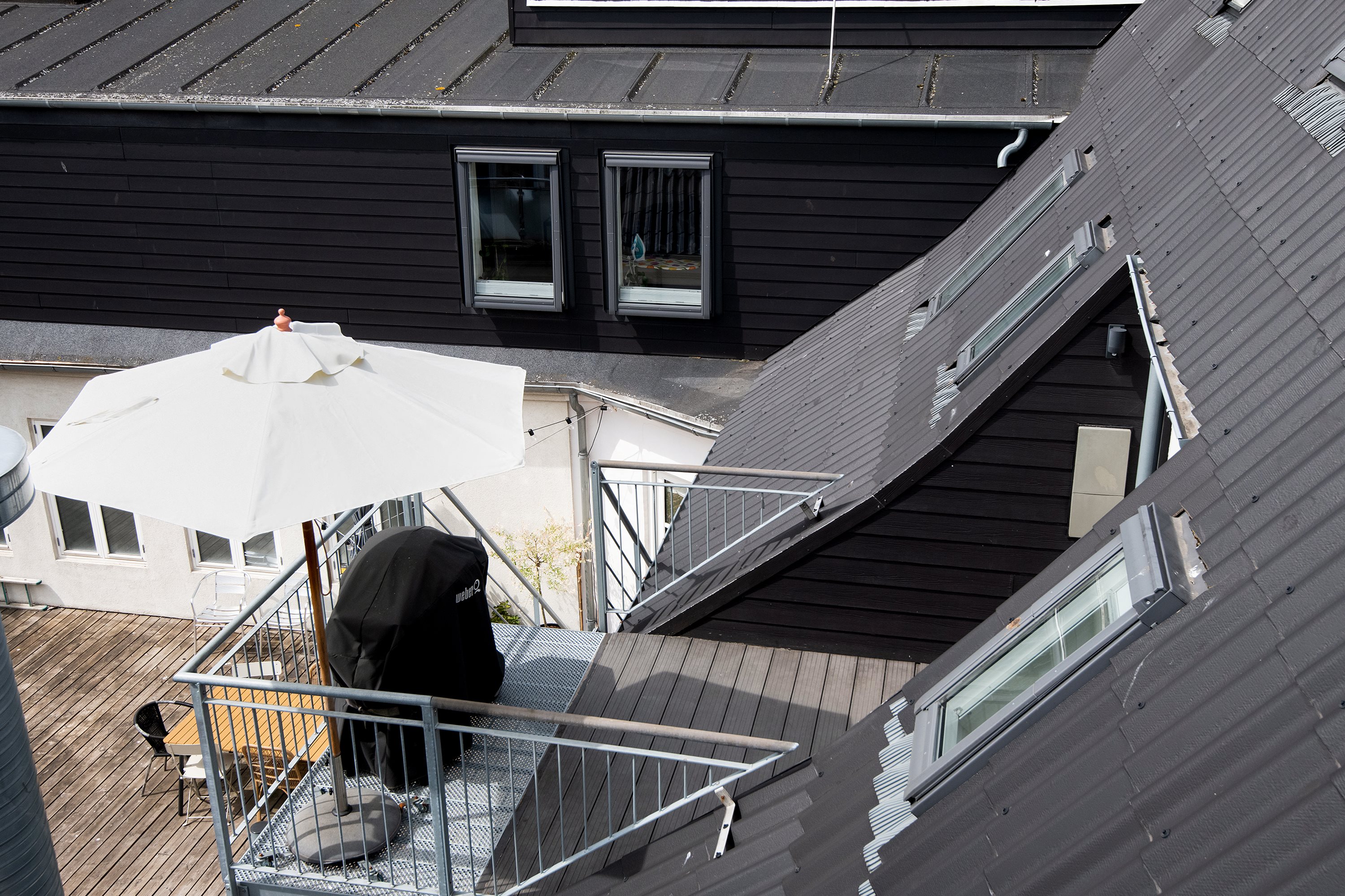 Fremhævet terrasse billede i fuldskærmstilstand. Billede af Bispensgade 13, 2. th., 9000 Aalborg