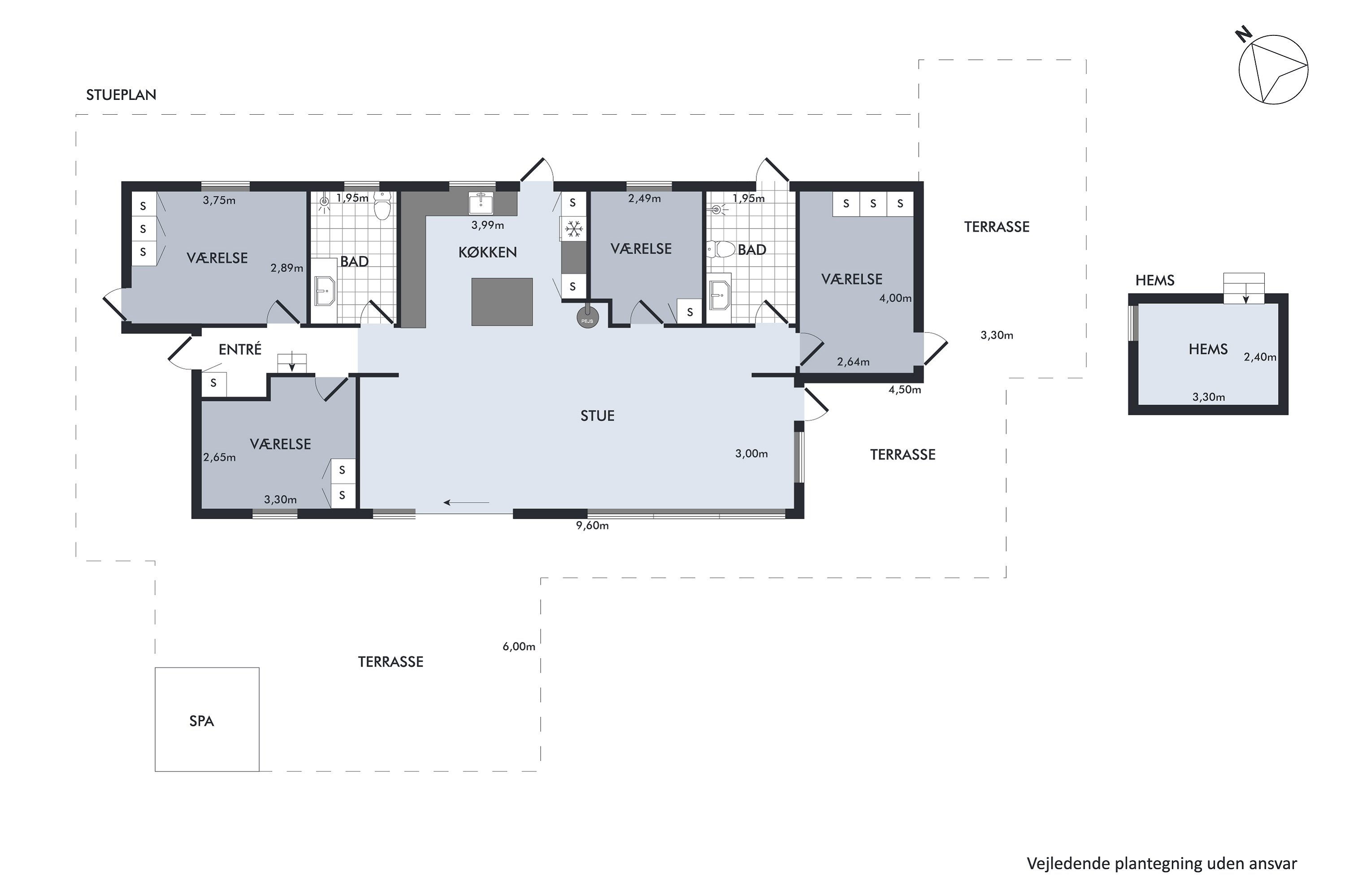 Plantegninger billede af Ribergaardsvej 7, 9492 Blokhus