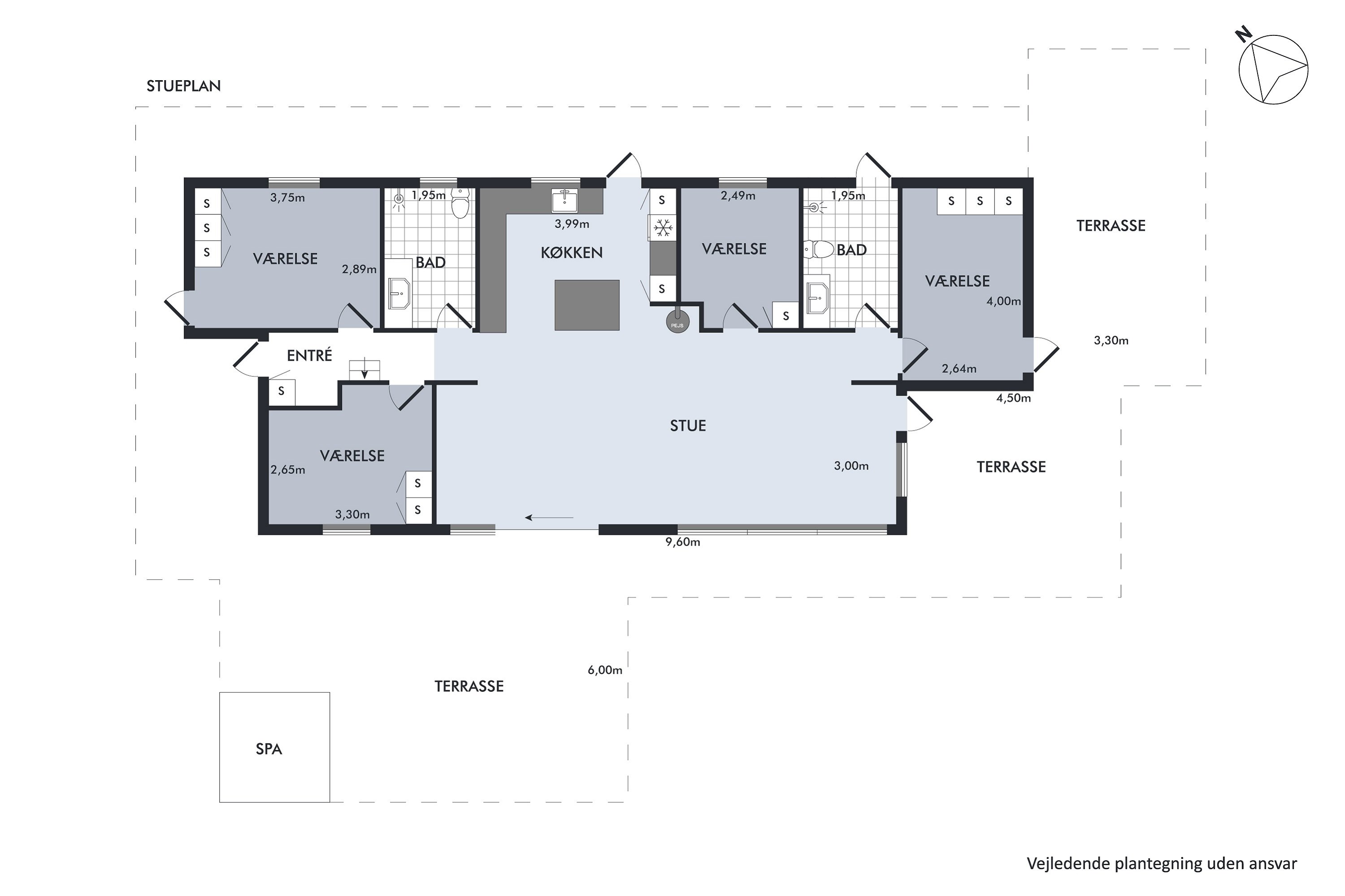 Plantegninger billede af Ribergaardsvej 7, 9492 Blokhus