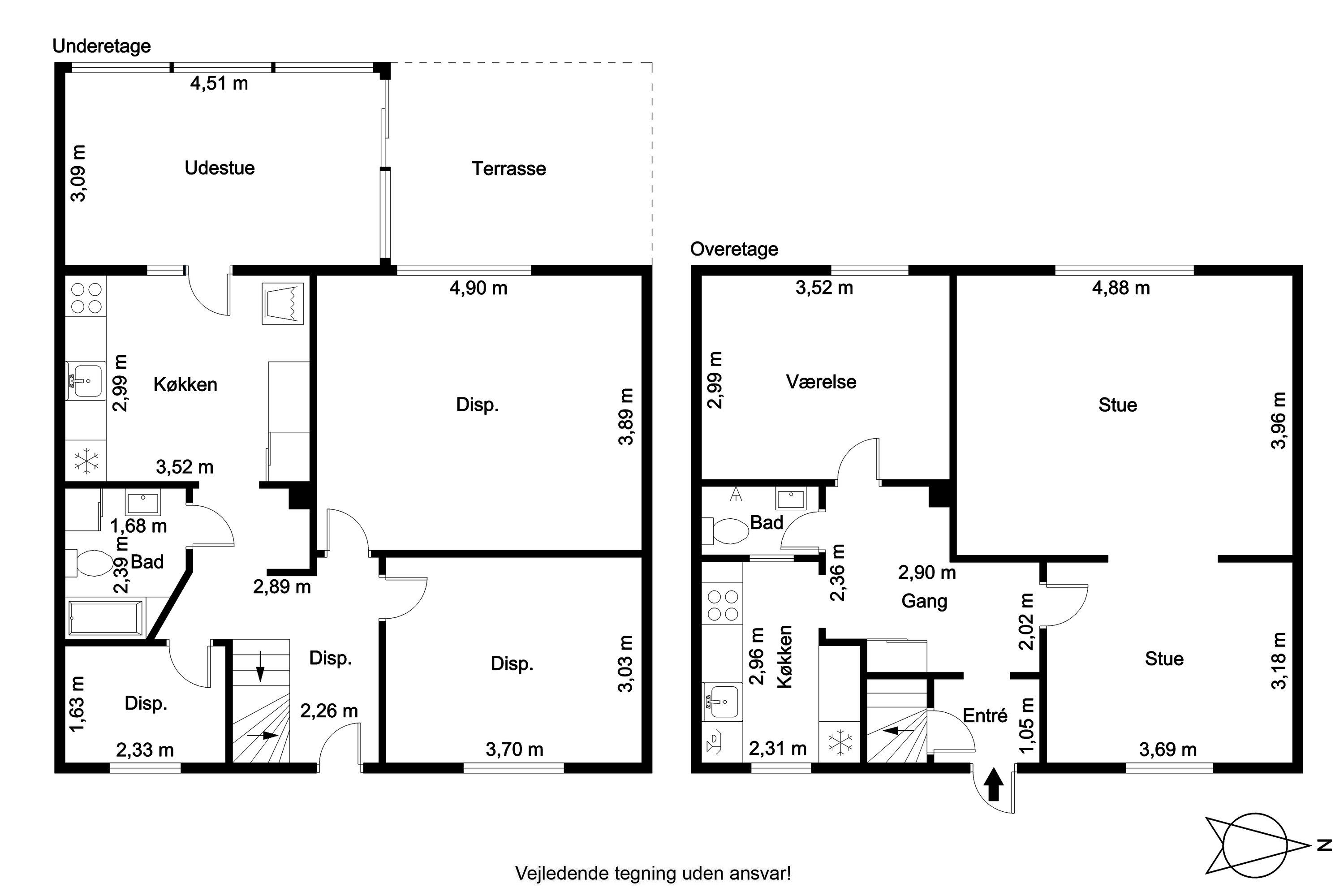 Plantegninger billede af Svanholmsvej 13, 9900 Frederikshavn