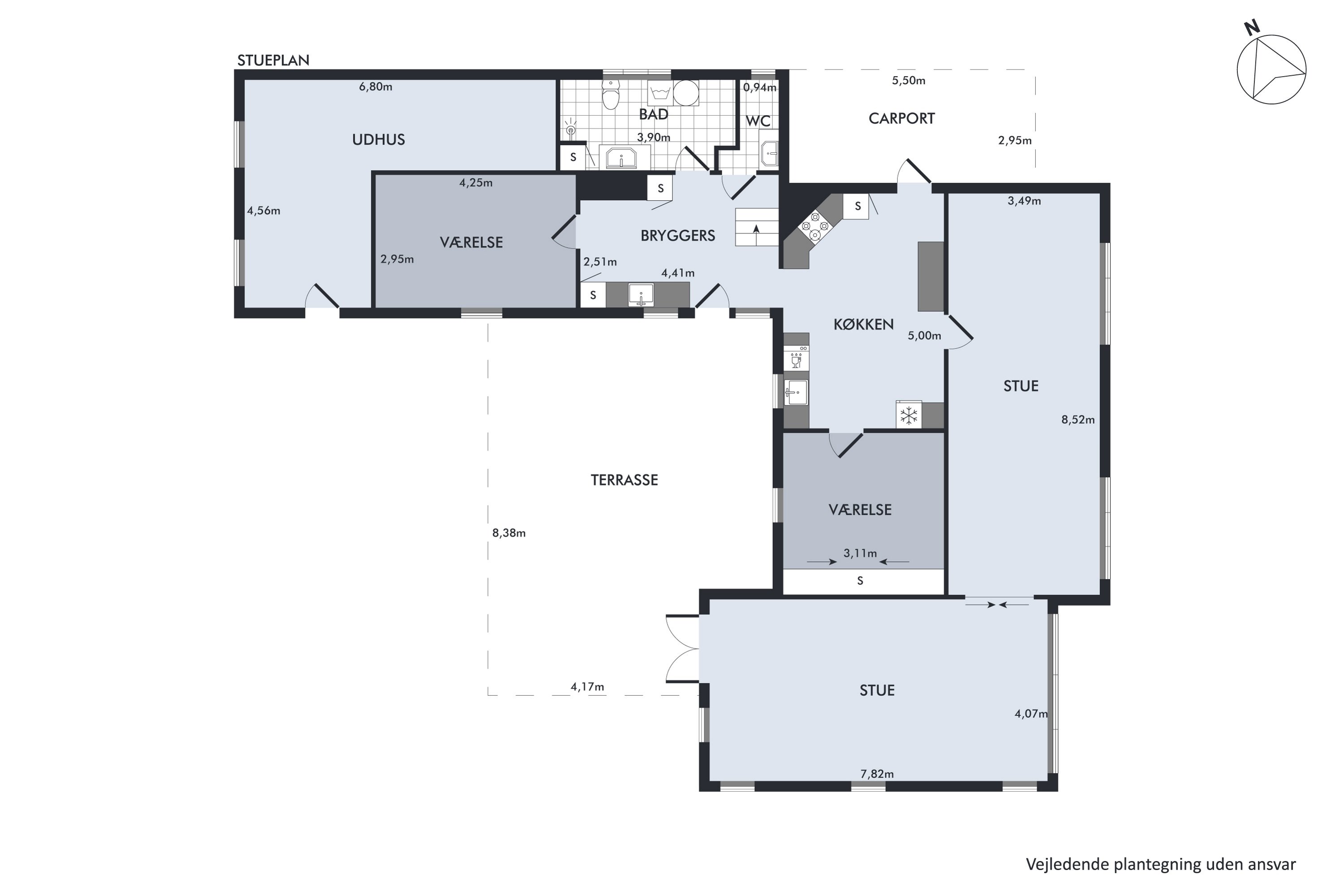Plantegninger billede af Knøsgårdvej 30, 9440 Aabybro