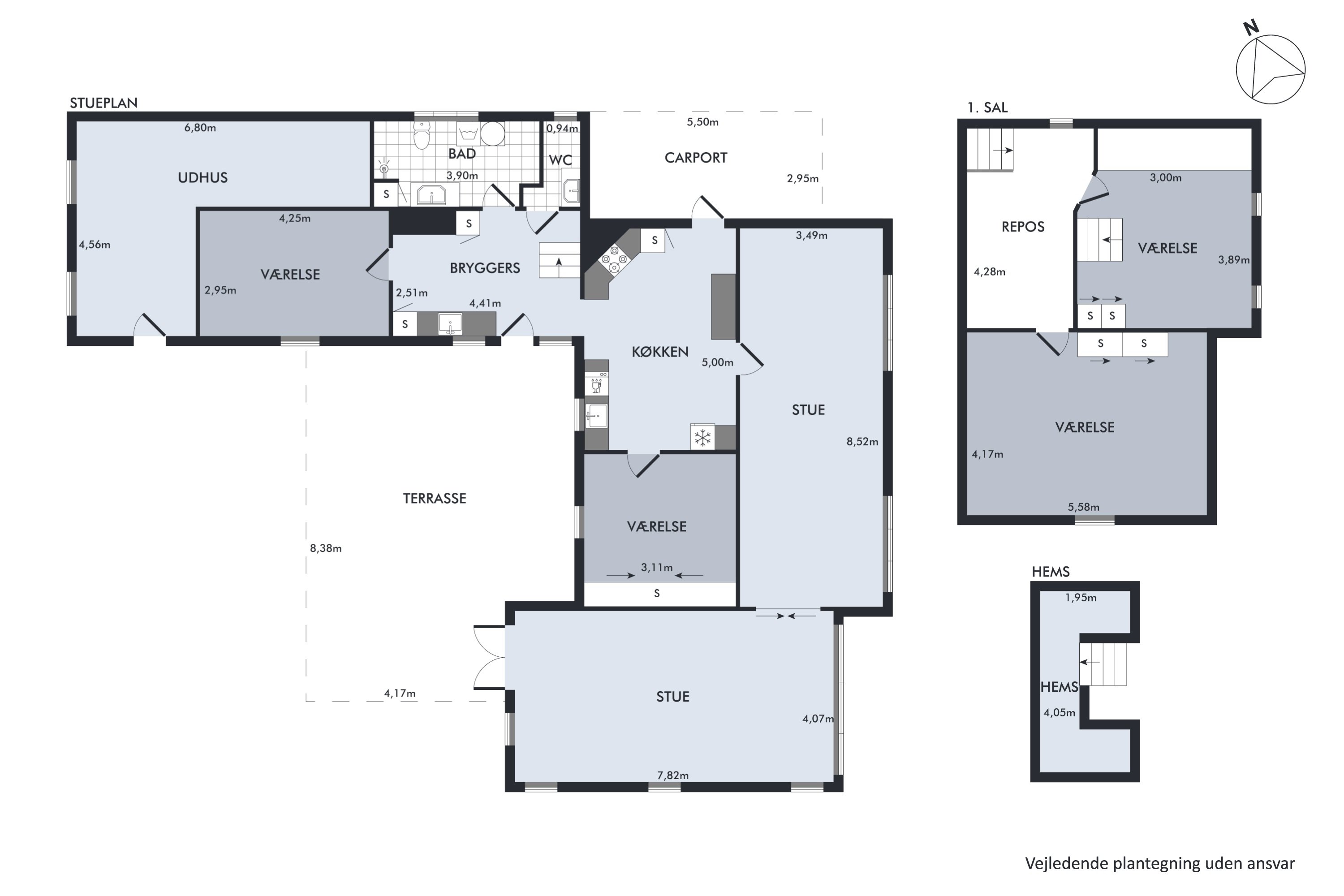 Plantegninger billede af Knøsgårdvej 30, 9440 Aabybro