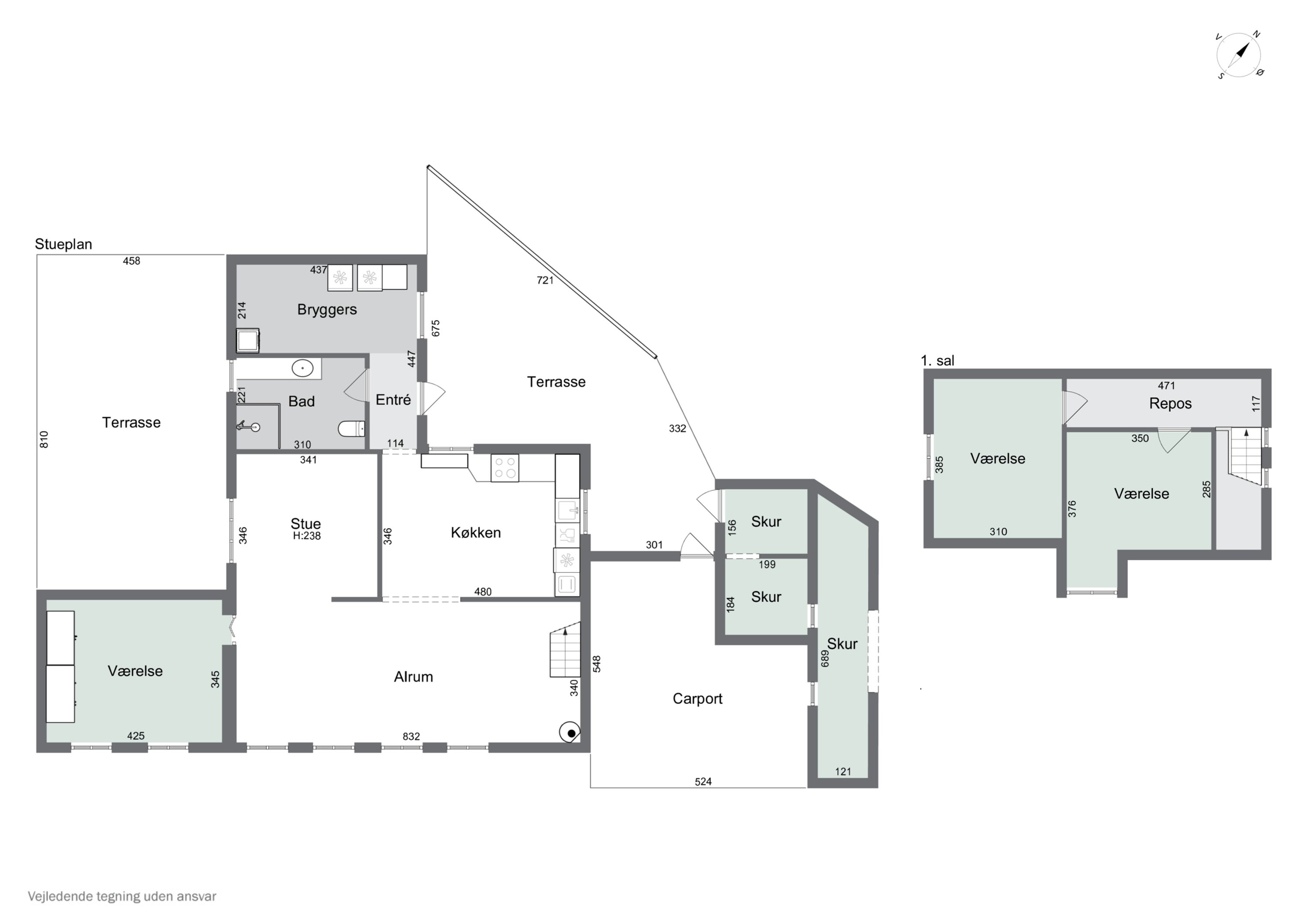 Plantegninger billede af Sdr. Højrupvejen 112, Søllinge, 5750 Ringe