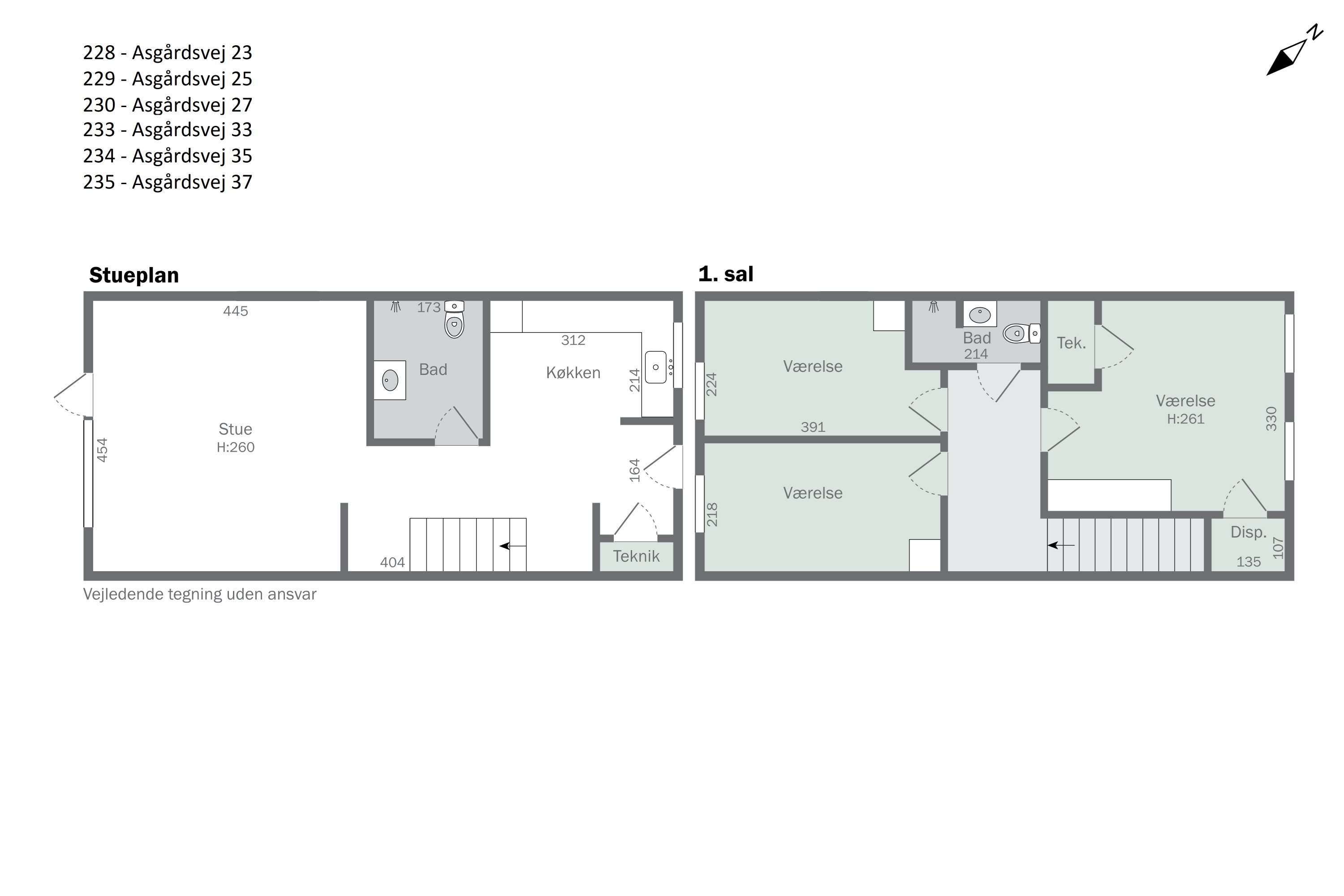 Plantegninger billede af Asgårdsvej 35, Bolbro, 5200 Odense V