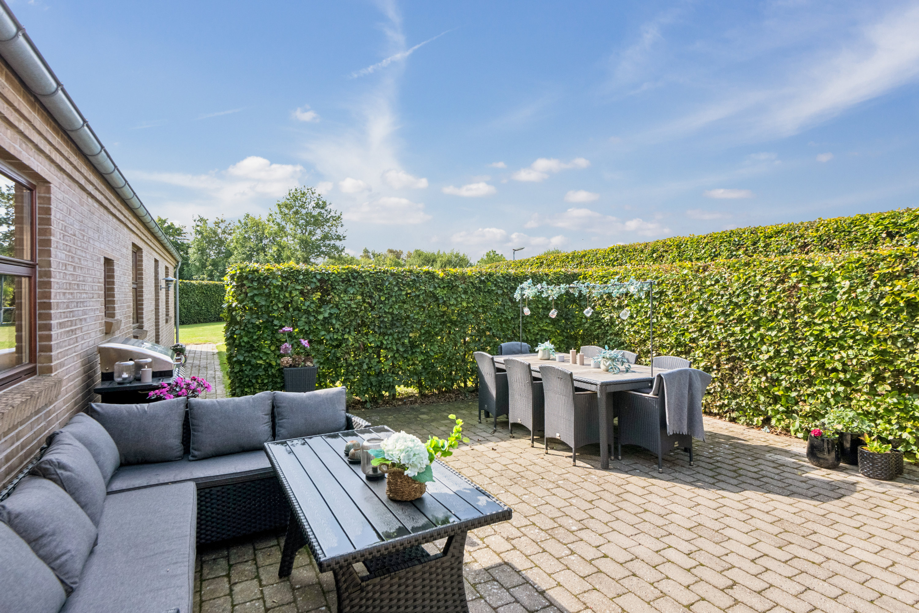 Fremhævet terrasse billede i fuldskærmstilstand. Billede af Højdedraget 152, 9530 Støvring