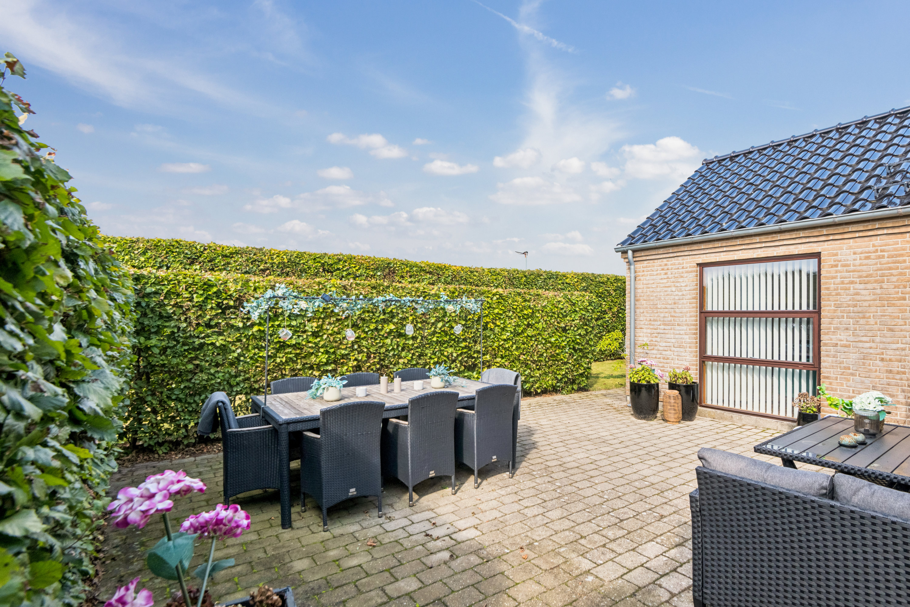 Fremhævet terrasse billede i fuldskærmstilstand. Billede af Højdedraget 152, 9530 Støvring