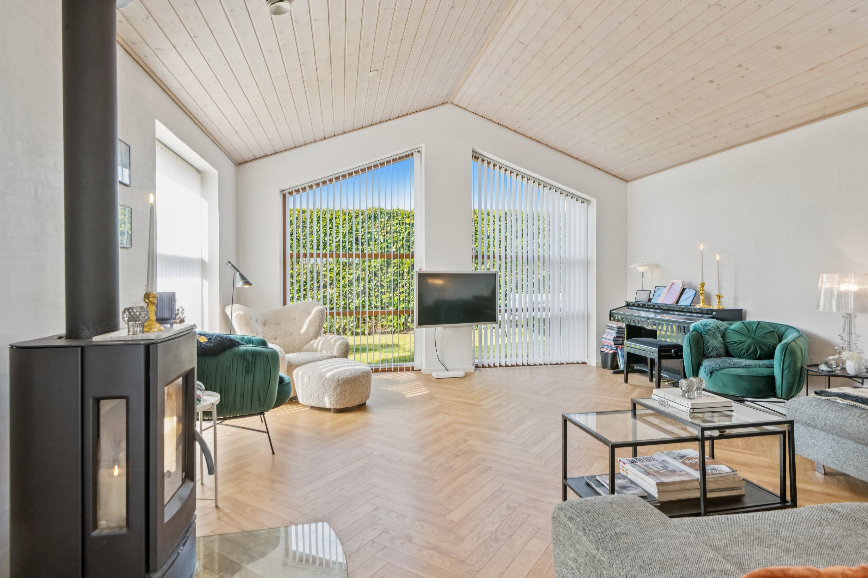 Fremhævet stue billede i fuldskærmstilstand. Billede af Højdedraget 152, 9530 Støvring