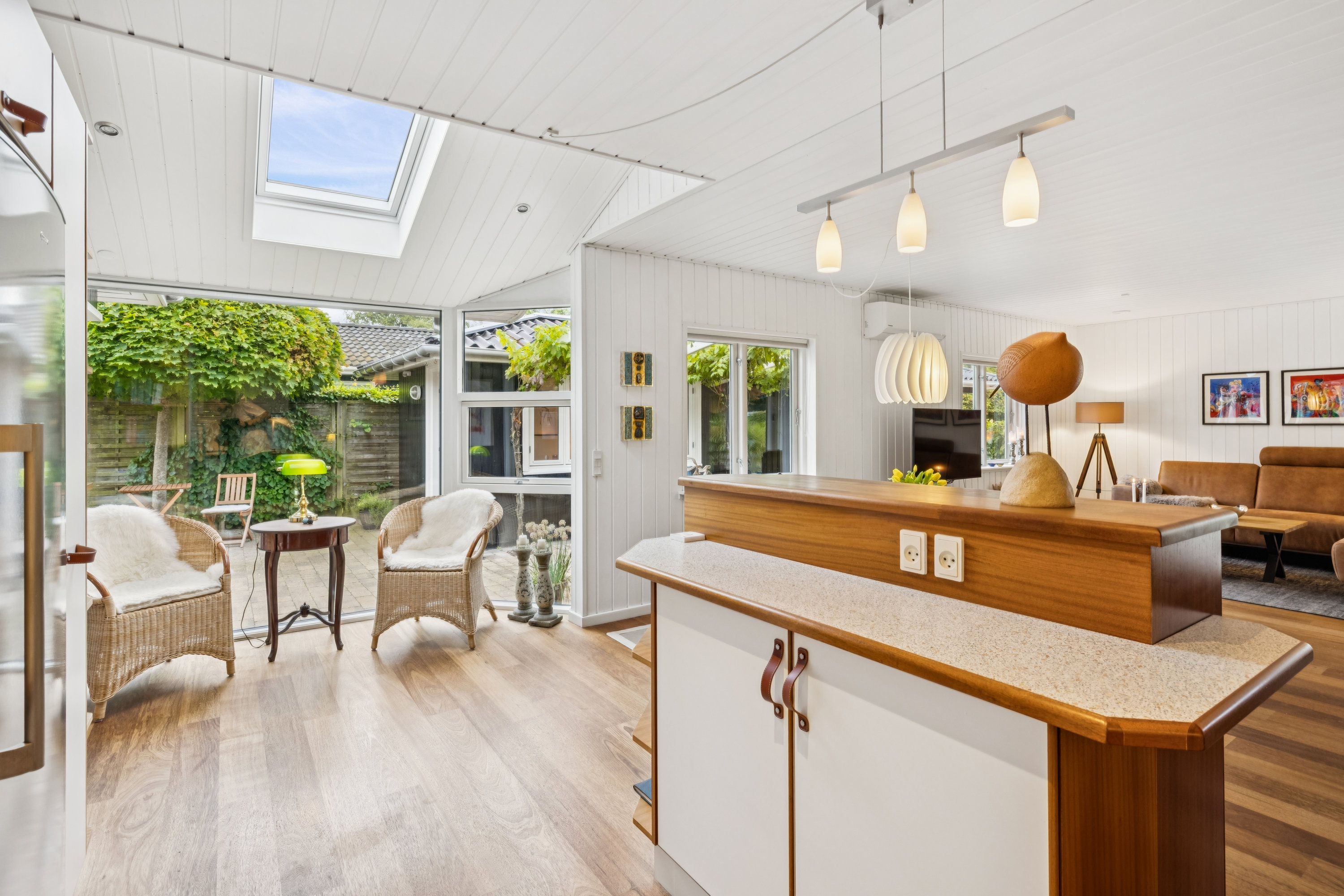 Fremhævet køkken billede i fuldskærmstilstand. Billede af Lindevej 28, 8500 Grenaa