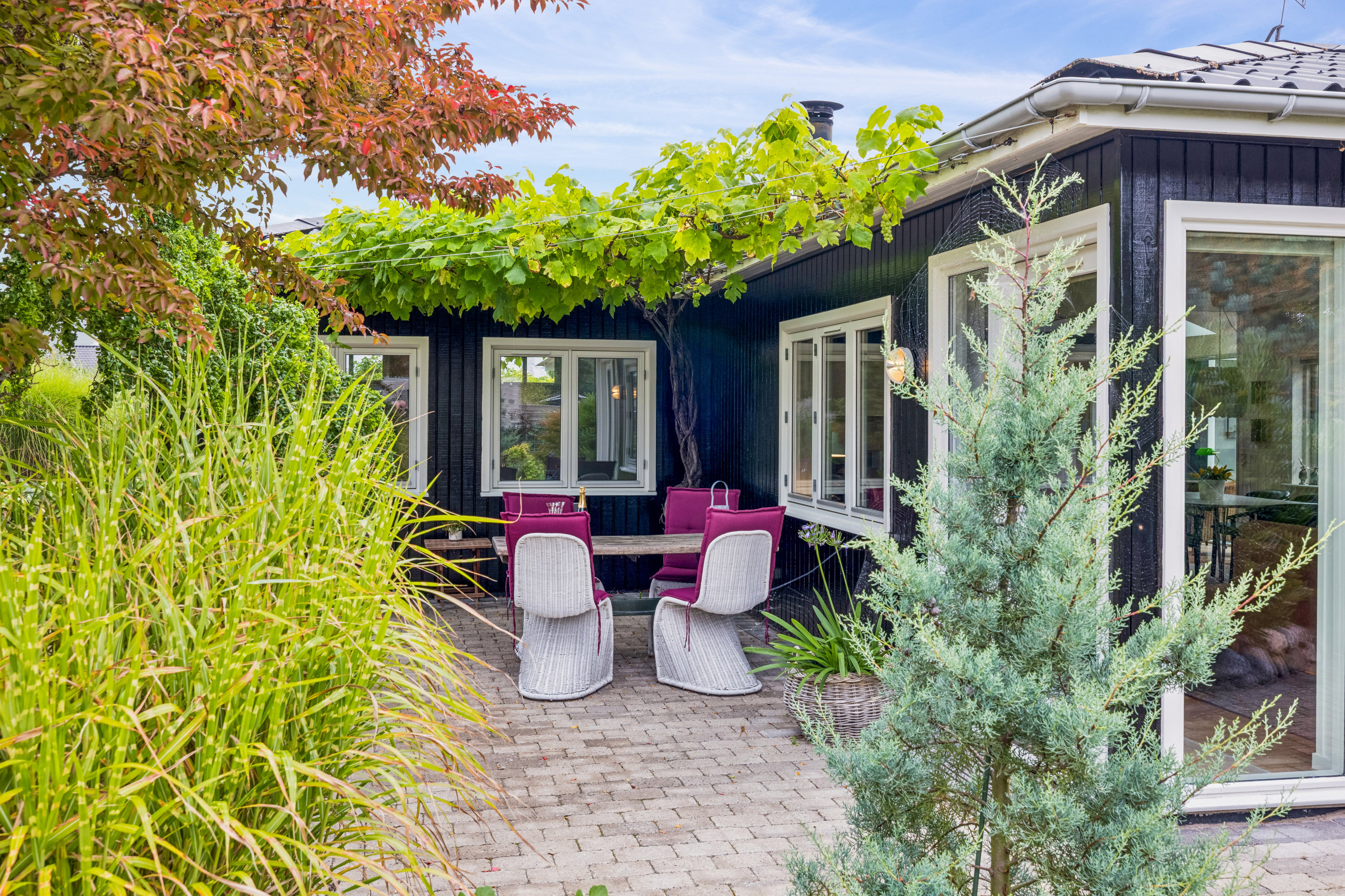 Fremhævet have billede i fuldskærmstilstand. Billede af Lindevej 28, 8500 Grenaa