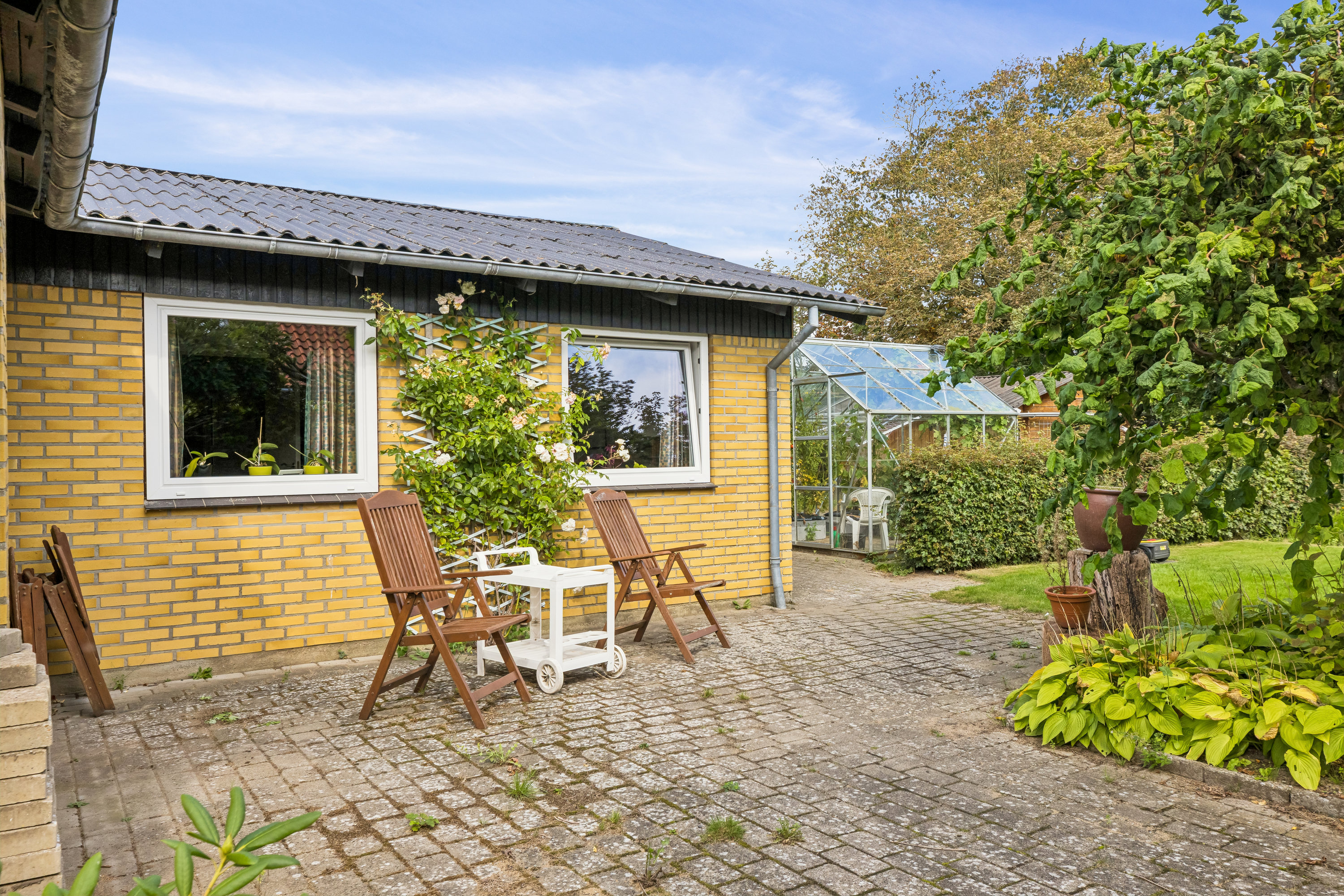 Fremhævet terrasse billede i fuldskærmstilstand. Billede af Tanderup Digevej 10, Kærbøl, 6760 Ribe