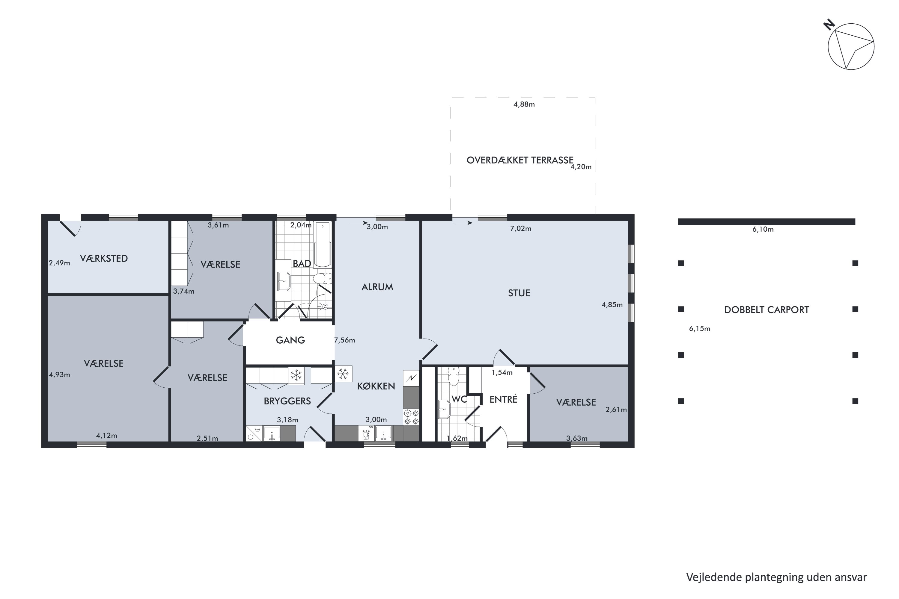 Plantegninger billede af Lindegårdsvej 5, 5642 Millinge