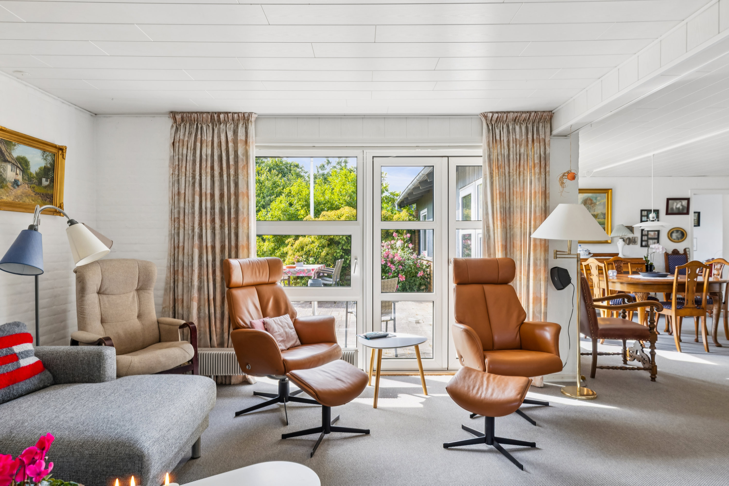 Fremhævet stue billede i fuldskærmstilstand. Billede af Tanderup Digevej 10, Kærbøl, 6760 Ribe