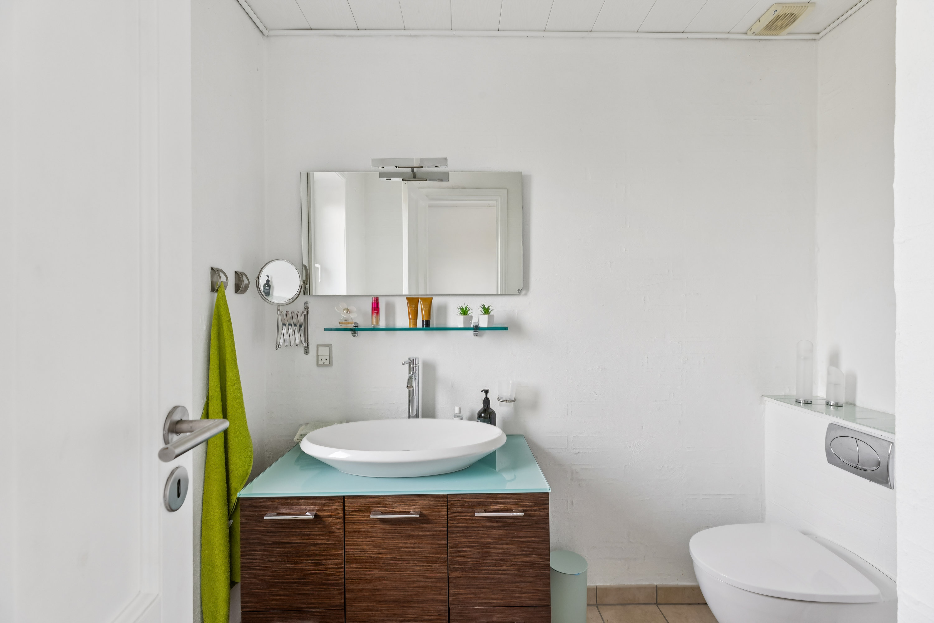 Fremhævet badeværelse billede i fuldskærmstilstand. Billede af Tanderup Digevej 10, Kærbøl, 6760 Ribe