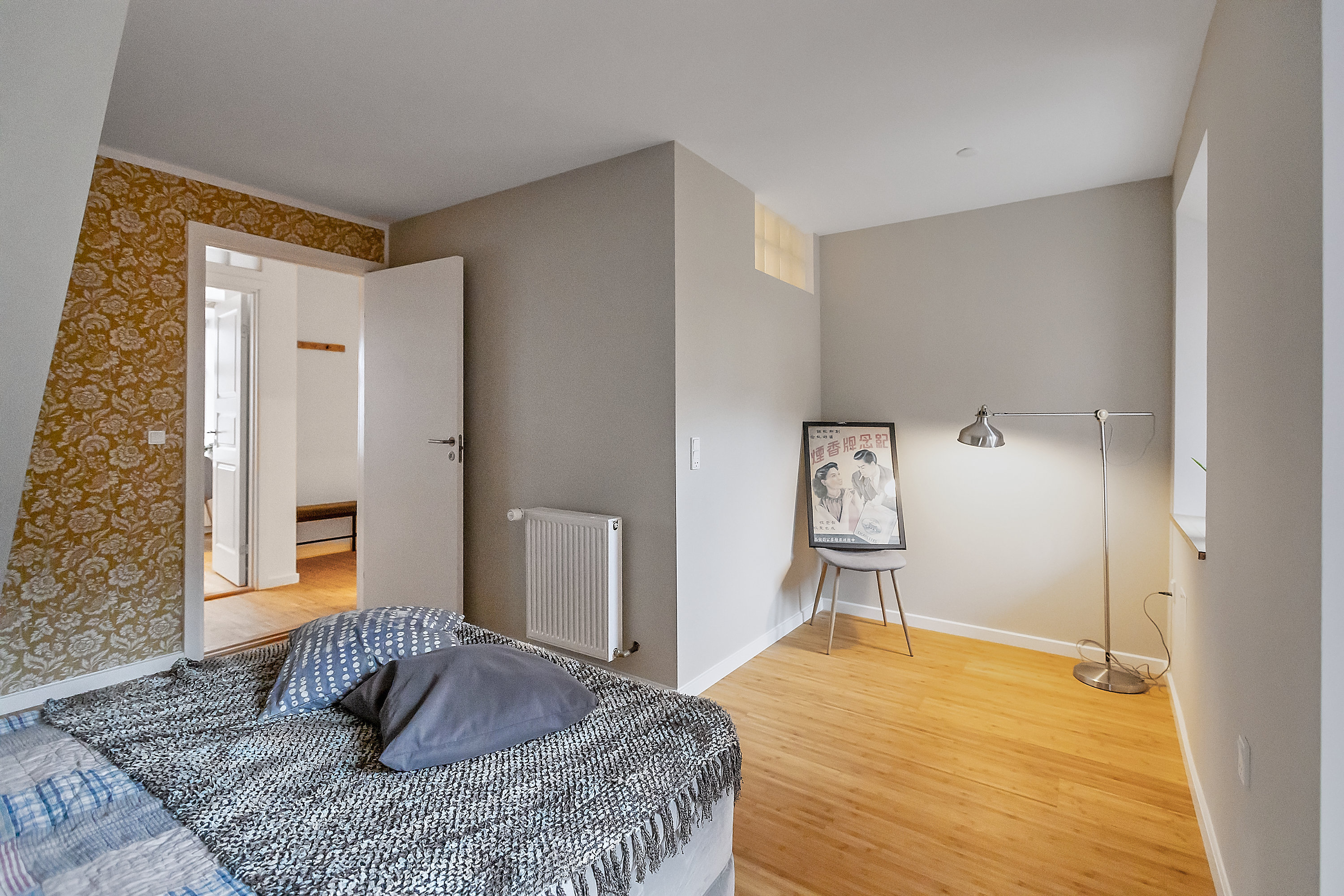 Fremhævet soveværelse billede i fuldskærmstilstand. Billede af Rosenkrantzgade 9, 8000 Aarhus C