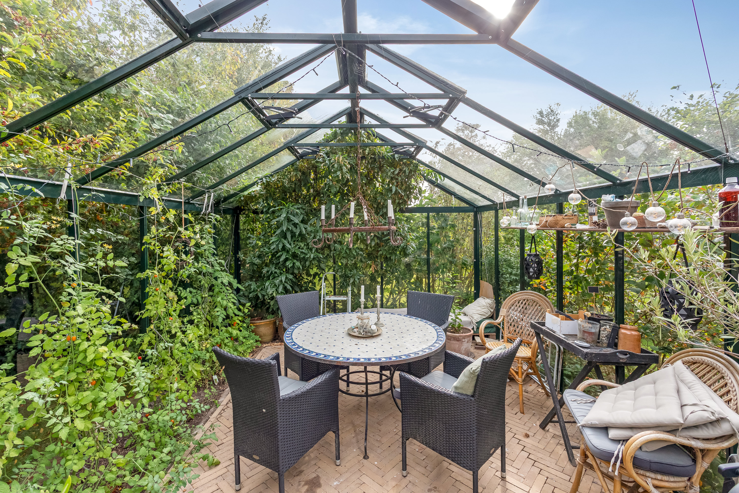 Fremhævet overdækket terrasse billede i fuldskærmstilstand. Billede af Strandvej 2, 6280 Højer