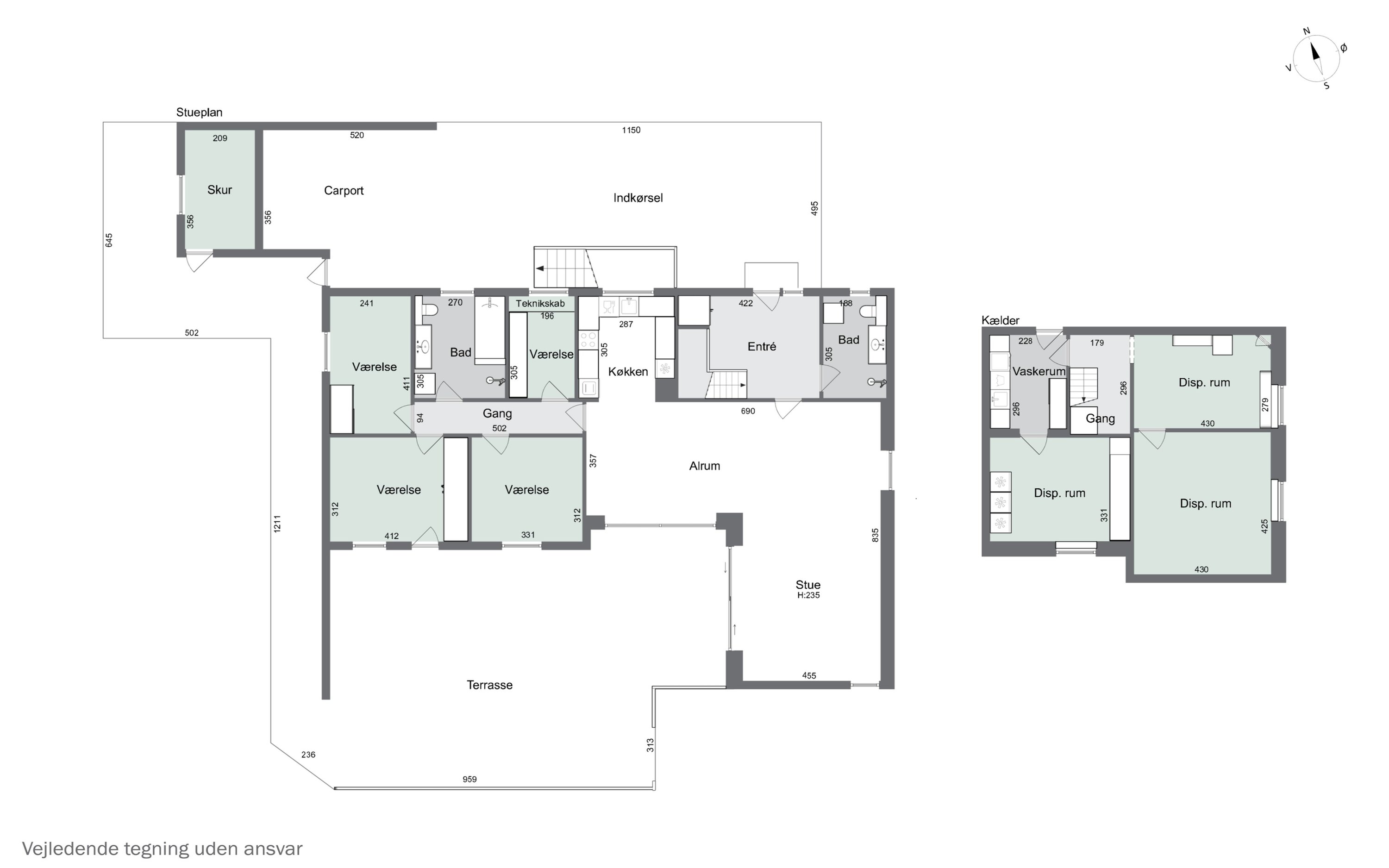 Plantegninger billede af Ålandsvej 3, 4200 Slagelse