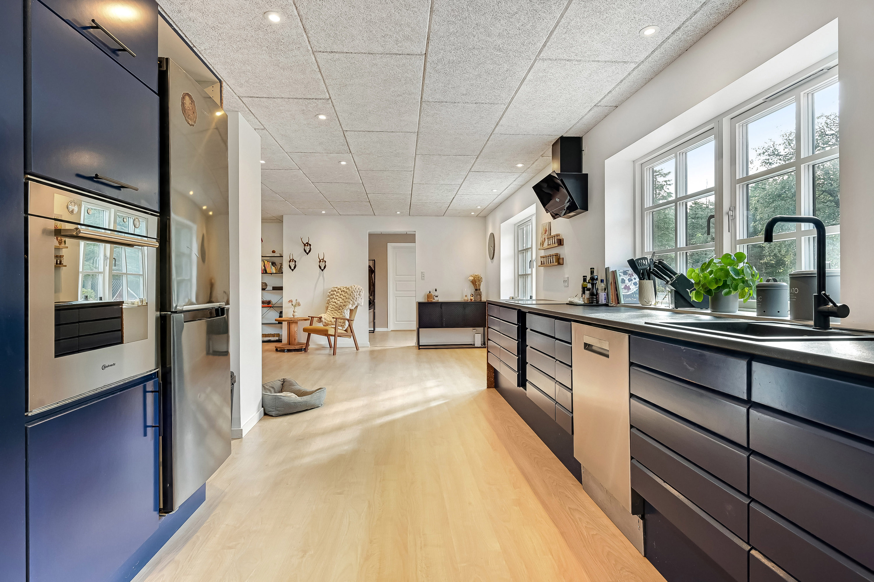 Fremhævet køkken billede i fuldskærmstilstand. Billede af Holstebrovej 26A, Bjert, 7830 Vinderup