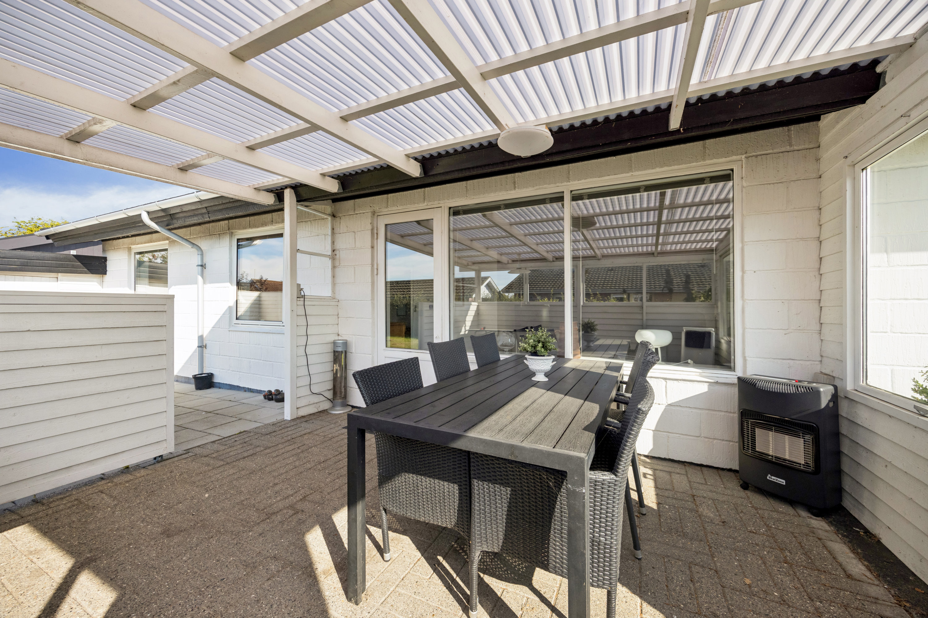 Fremhævet terrasse billede i fuldskærmstilstand. Billede af Bøgildsvej 10, Biersted, 9440 Aabybro