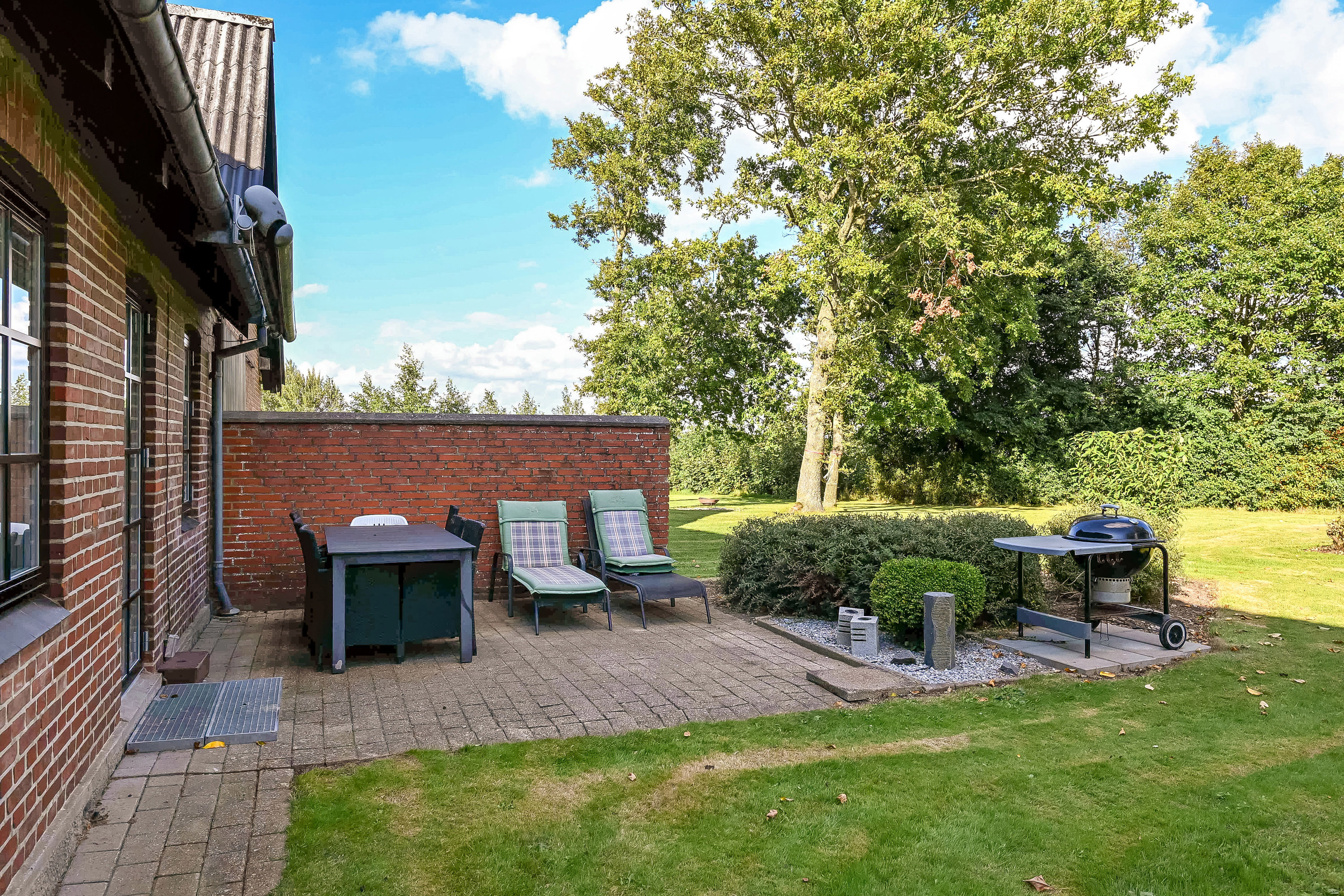 Fremhævet terrasse billede i fuldskærmstilstand. Billede af Holstebrovej 26A, Bjert, 7830 Vinderup