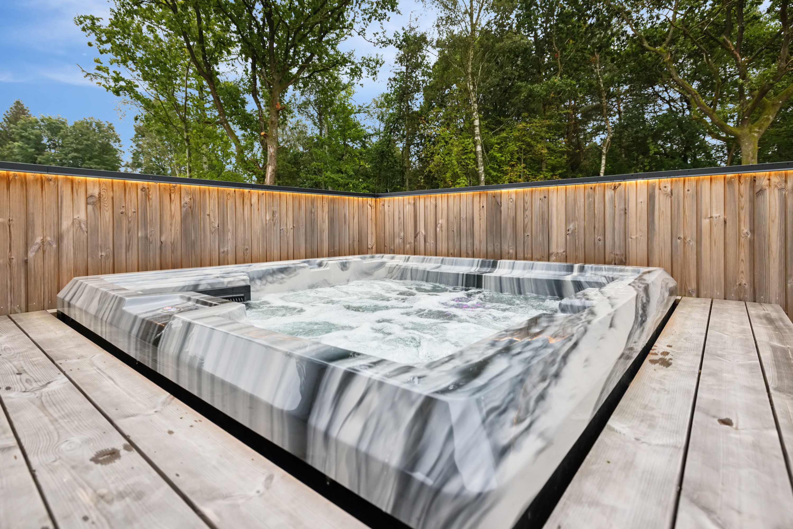 Miniaturebillede 1: terrasse. Billede af Lynderupvej 65D, Lynderup, 8832 Skals