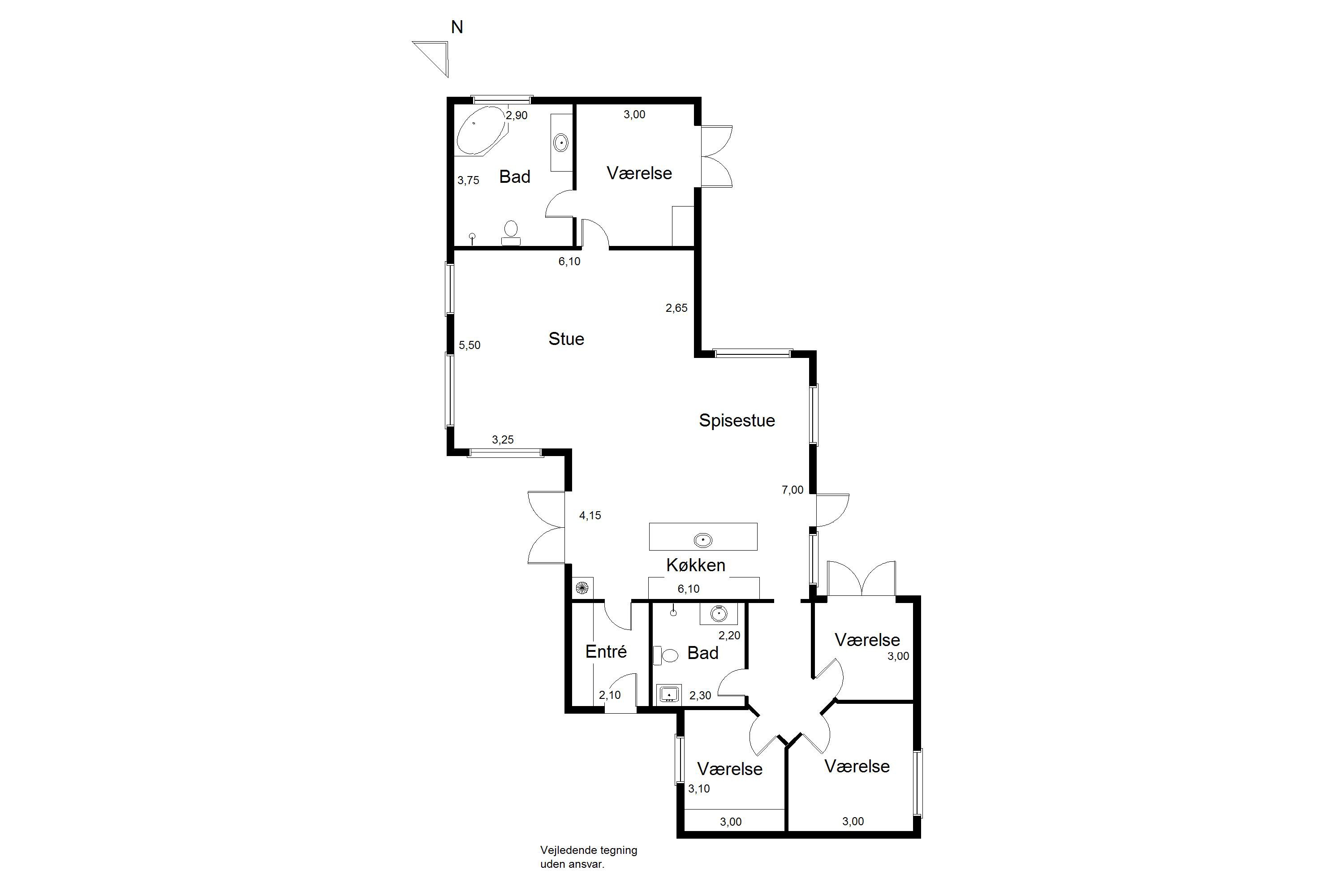 Fremhævet  billede i fuldskærmstilstand. Billede af Østkæret 3, Udsholt, 3230 Græsted