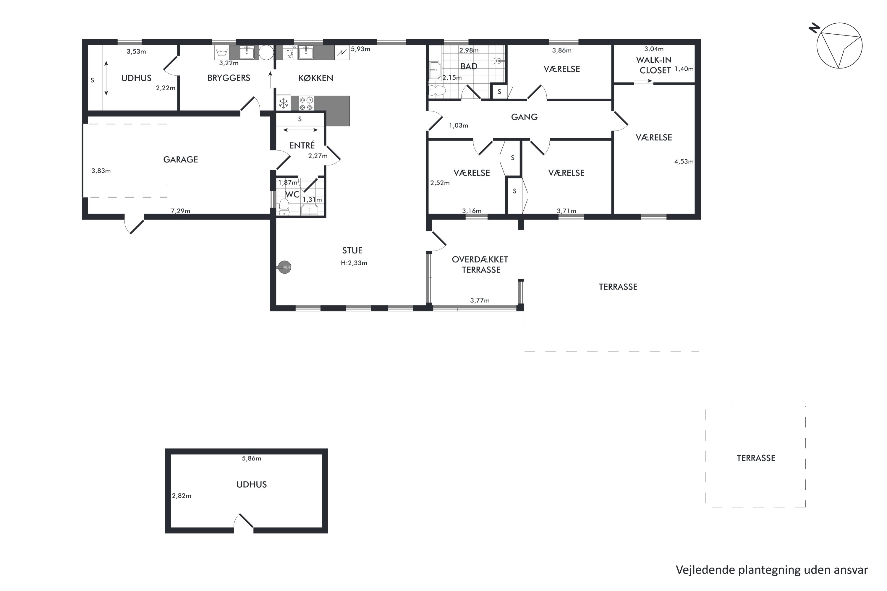Plantegninger billede af Fasanvej 9, 8800 Viborg