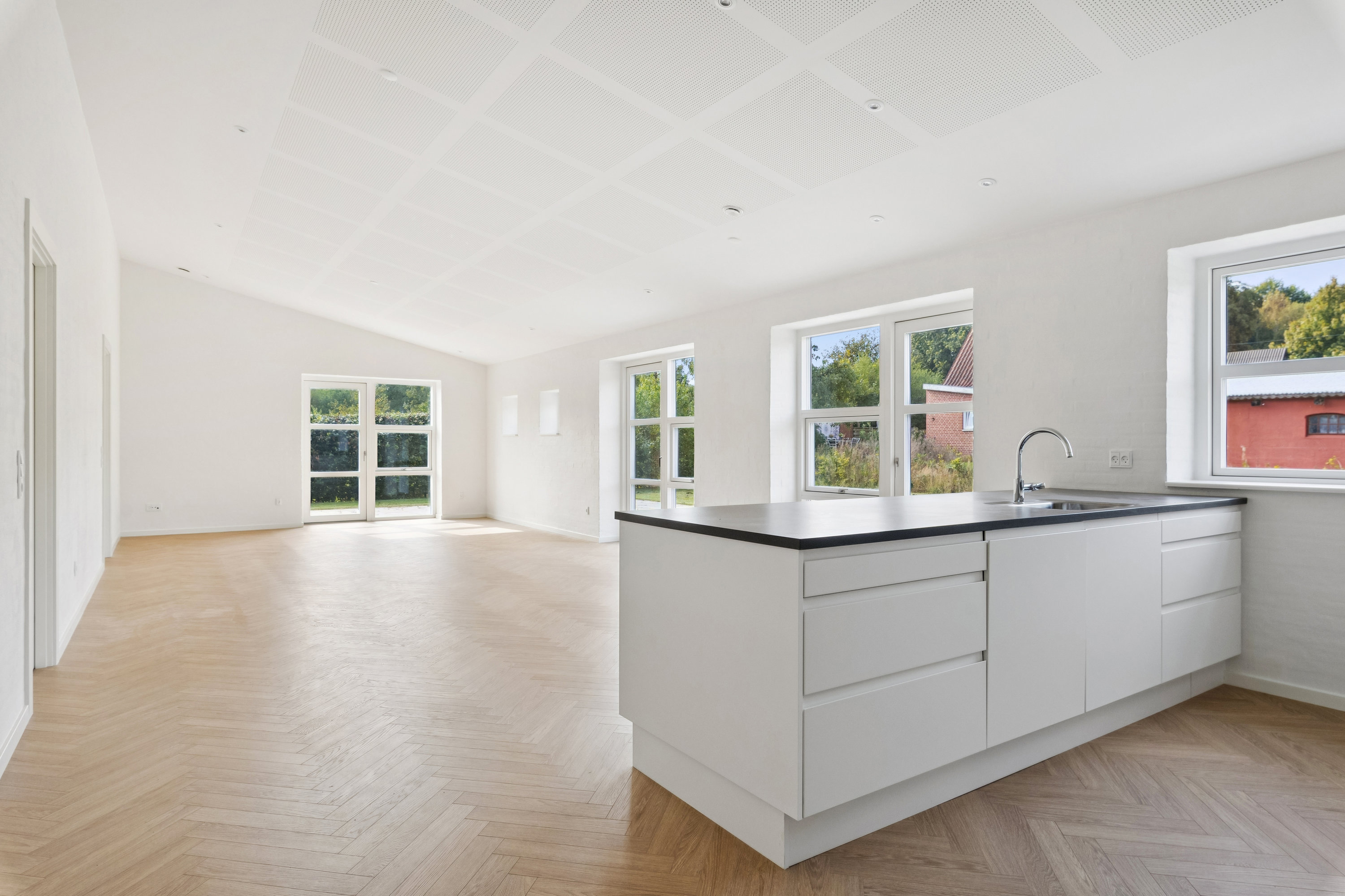 Fremhævet køkken billede i fuldskærmstilstand. Billede af Gl Visborgvej 44A, 9560 Hadsund