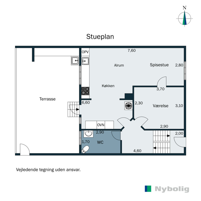 Plantegninger billede af Emil Bojsens Gade 92, 8700 Horsens