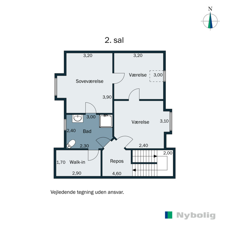 Plantegninger billede af Emil Bojsens Gade 92, 8700 Horsens