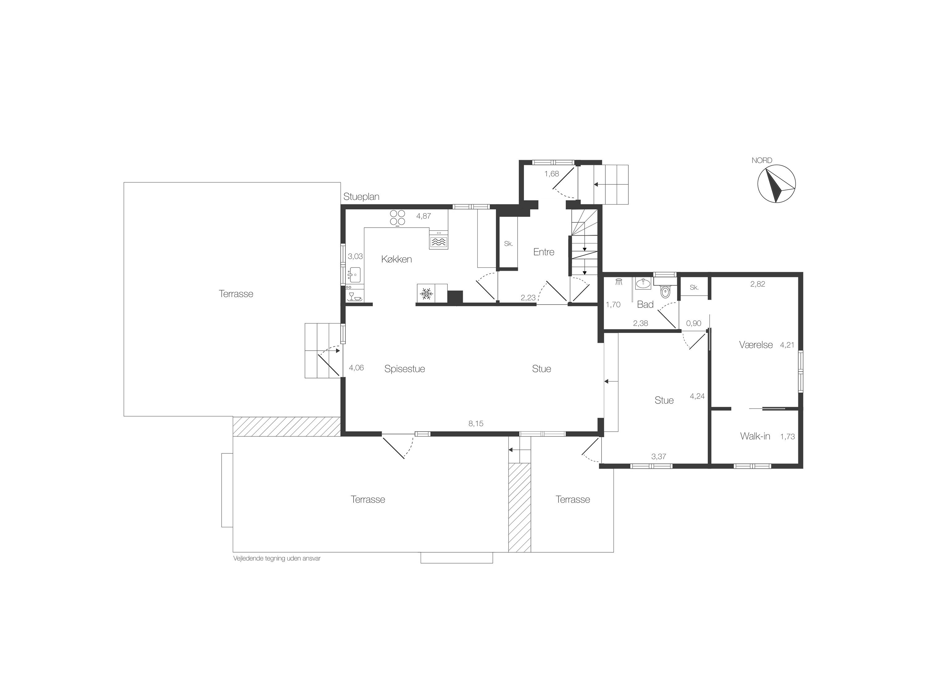 Plantegninger billede af Vesterbyvej 18, 2820 Gentofte