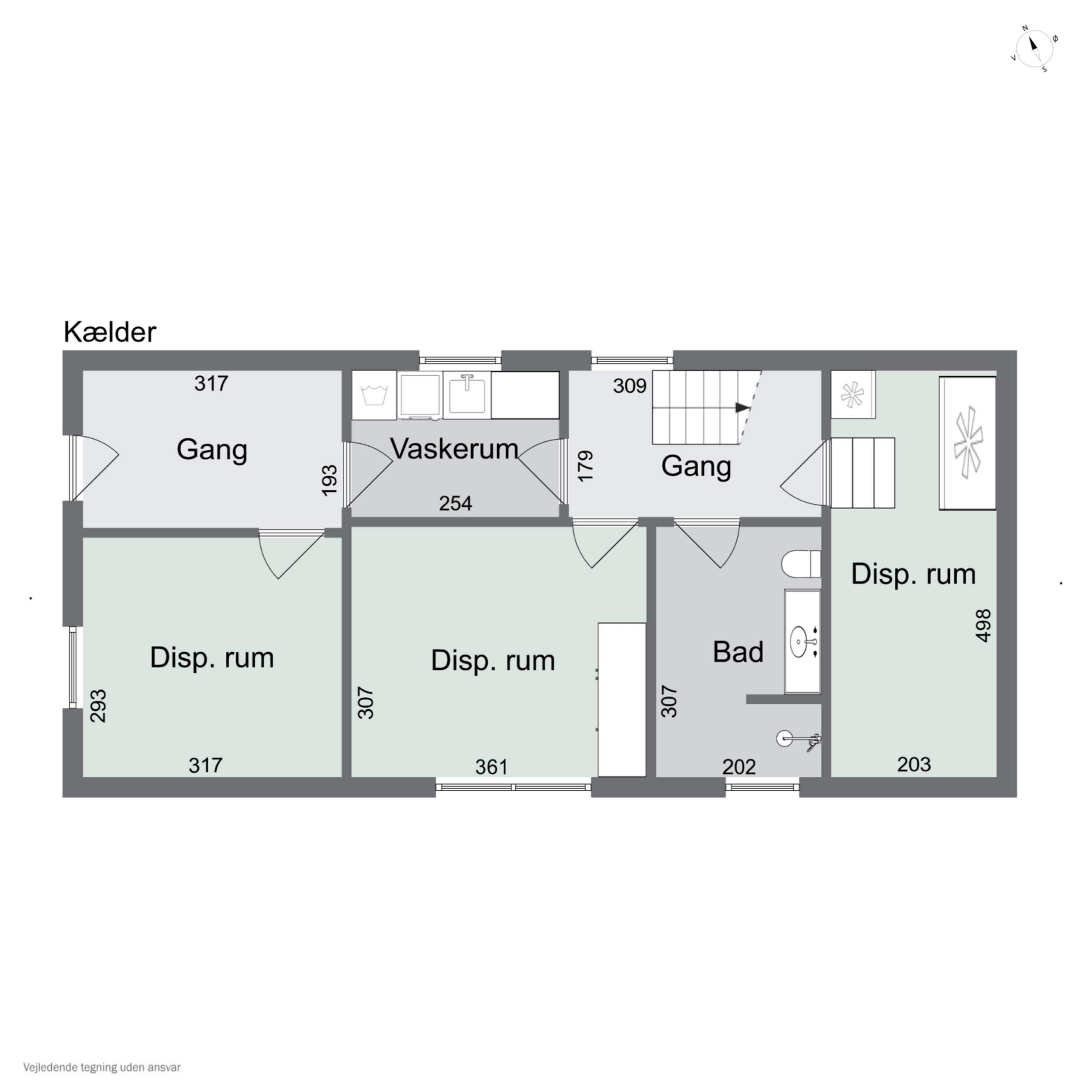 Plantegninger billede af Vedbendvej 1, 5550 Langeskov
