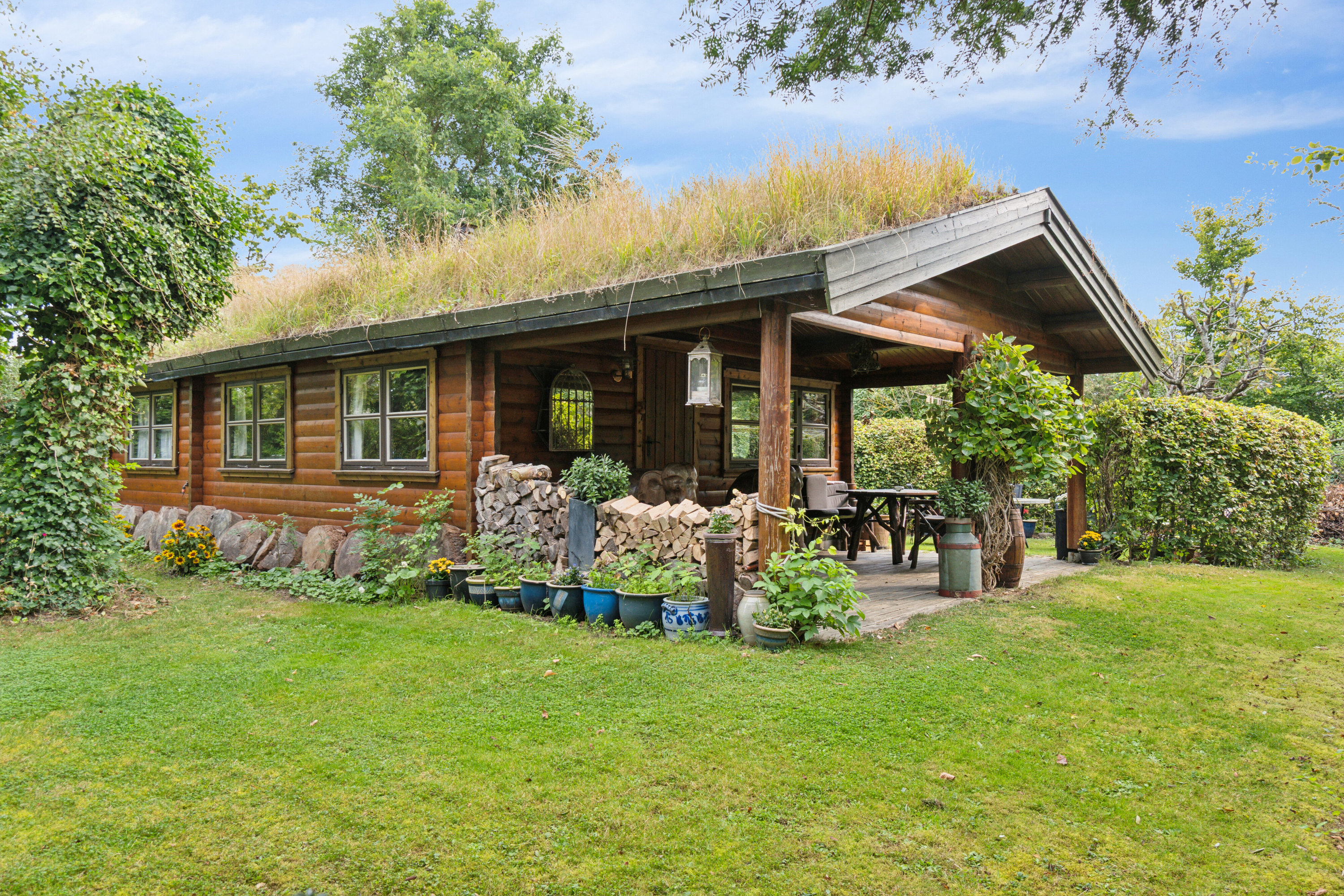 Miniaturebillede 1: set fra haven. Billede af Hjejlevej 17, Kirke Stillinge, 4200 Slagelse