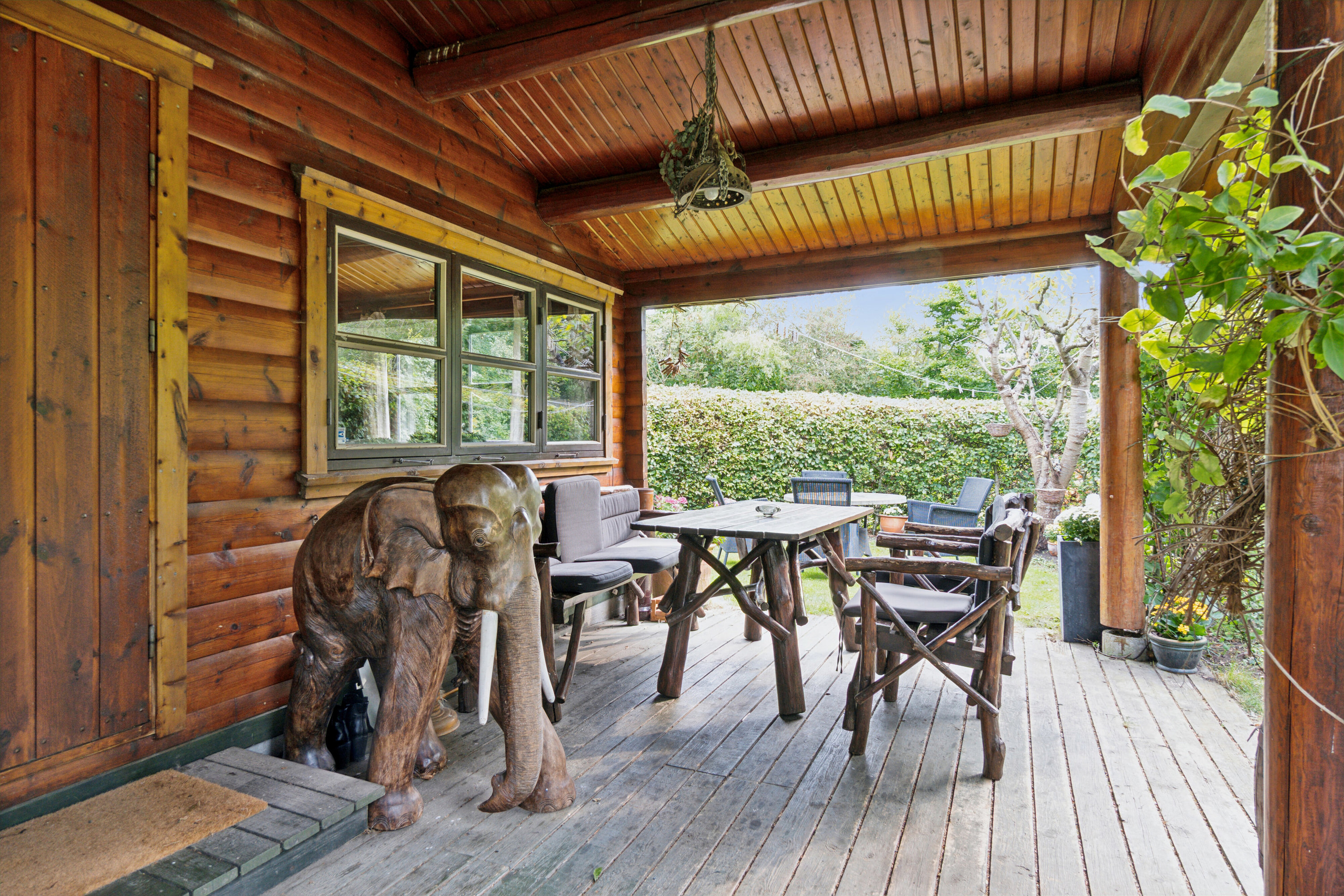 Fremhævet overdækket terrasse billede i fuldskærmstilstand. Billede af Hjejlevej 17, Kirke Stillinge, 4200 Slagelse