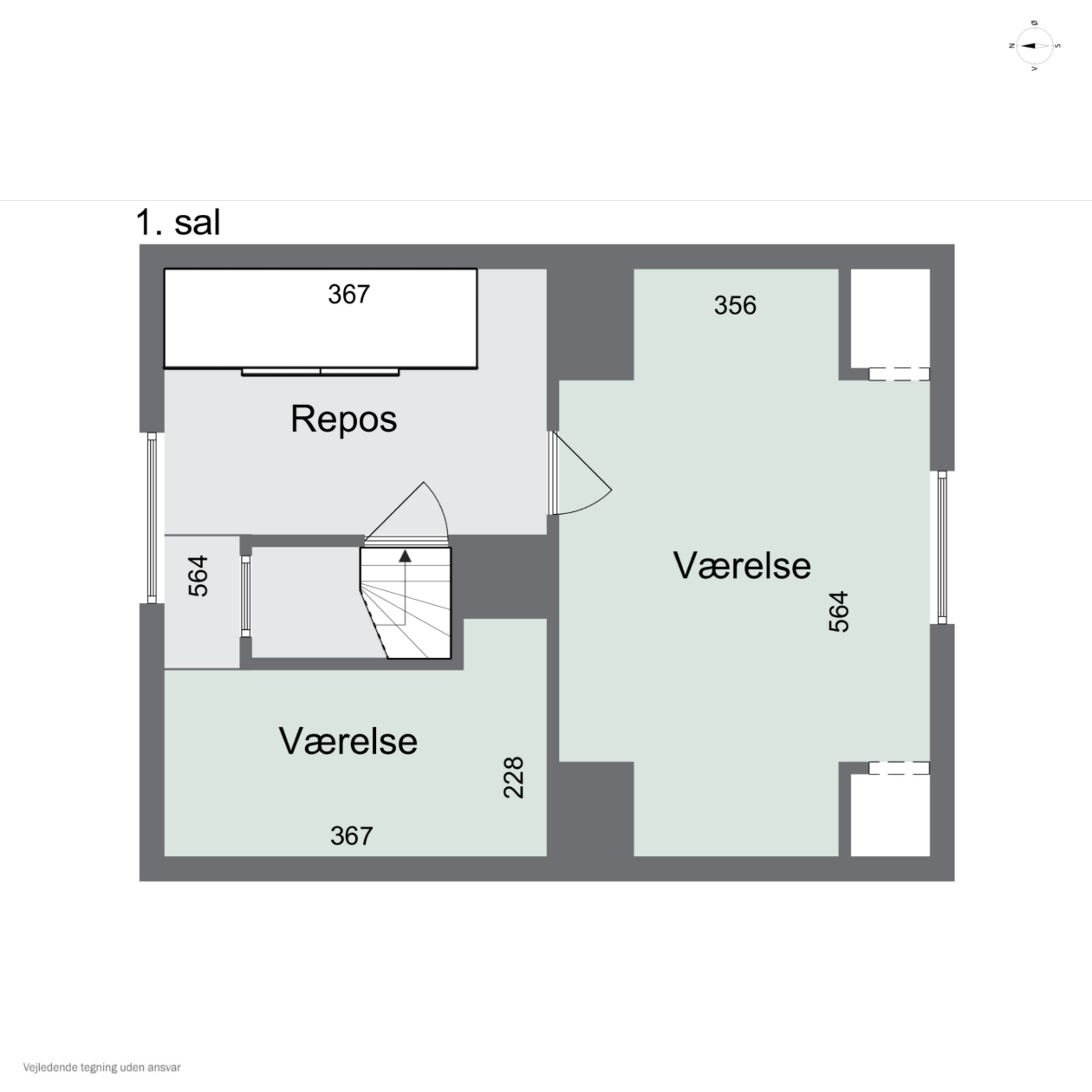 Plantegninger billede af Rødovrevej 15, 2610 Rødovre
