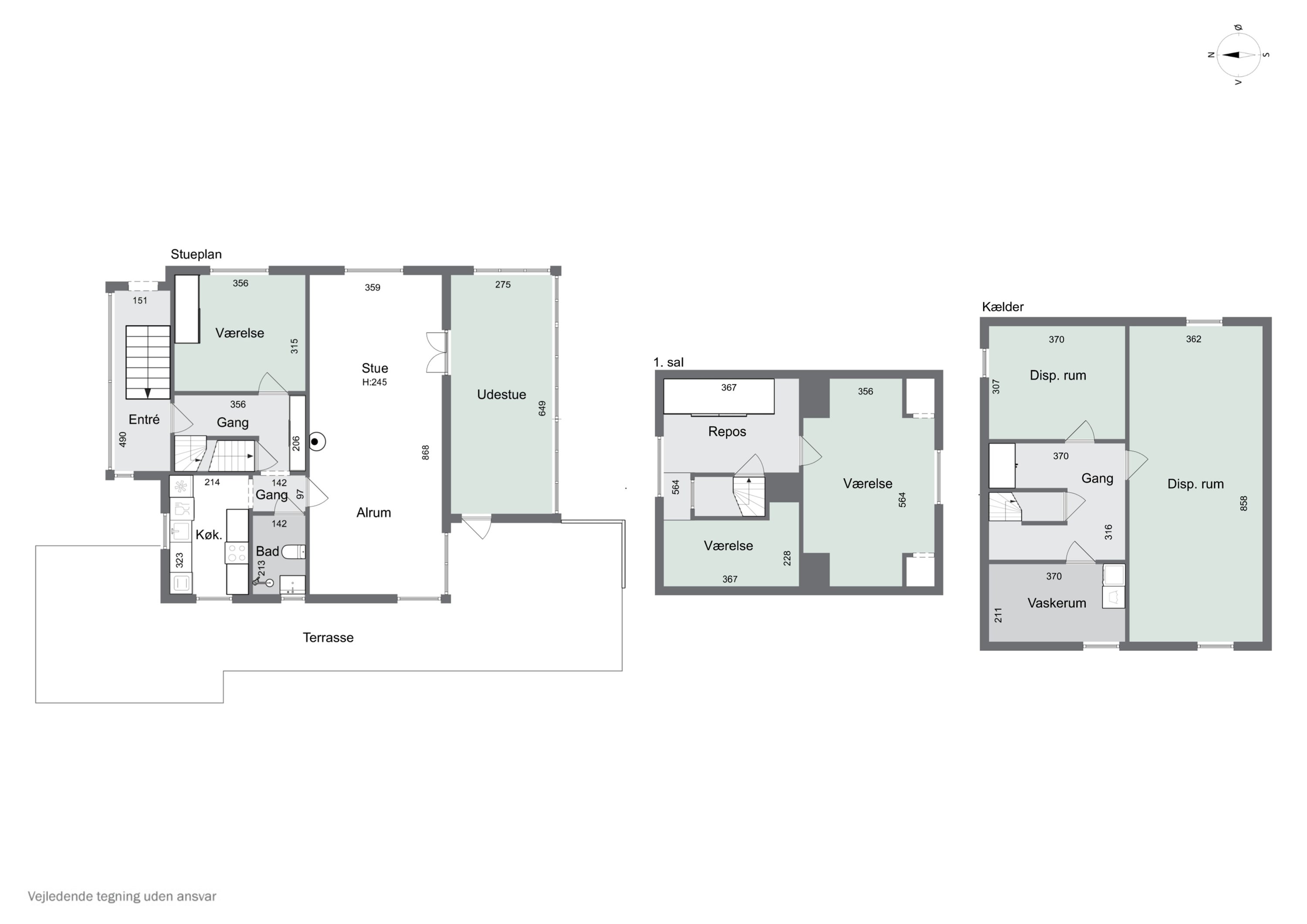 Plantegninger billede af Rødovrevej 15, 2610 Rødovre