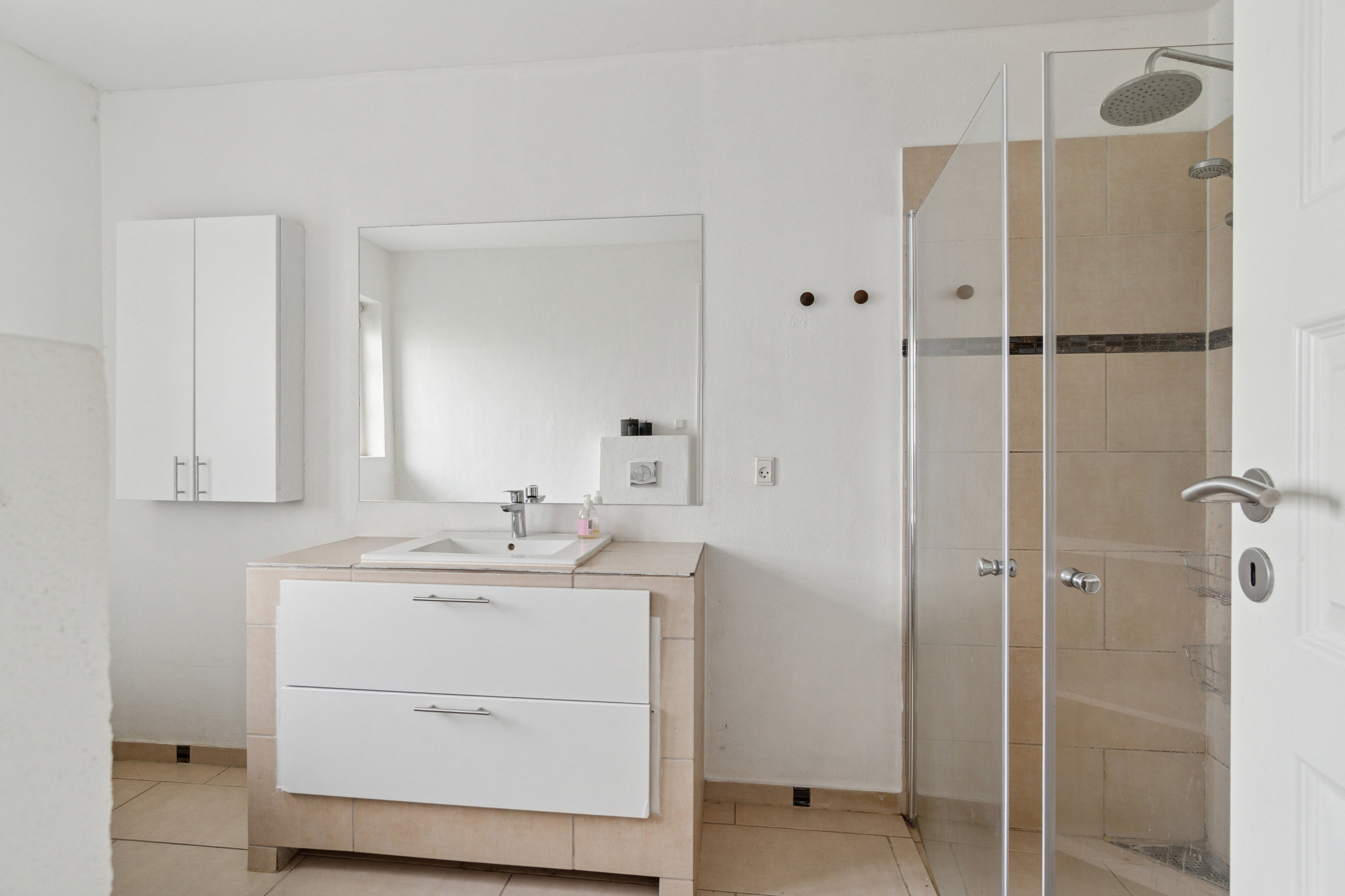 Fremhævet badeværelse billede i fuldskærmstilstand. Billede af Toften 20, 7441 Bording