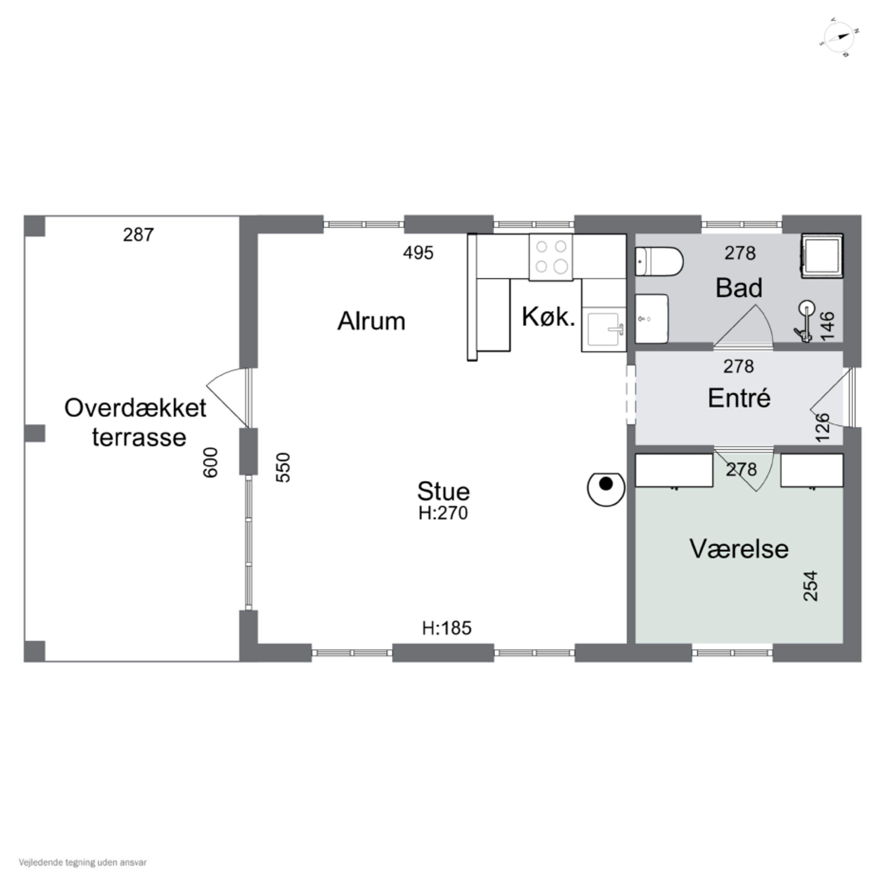 Plantegninger billede af Hjejlevej 17, Kirke Stillinge, 4200 Slagelse