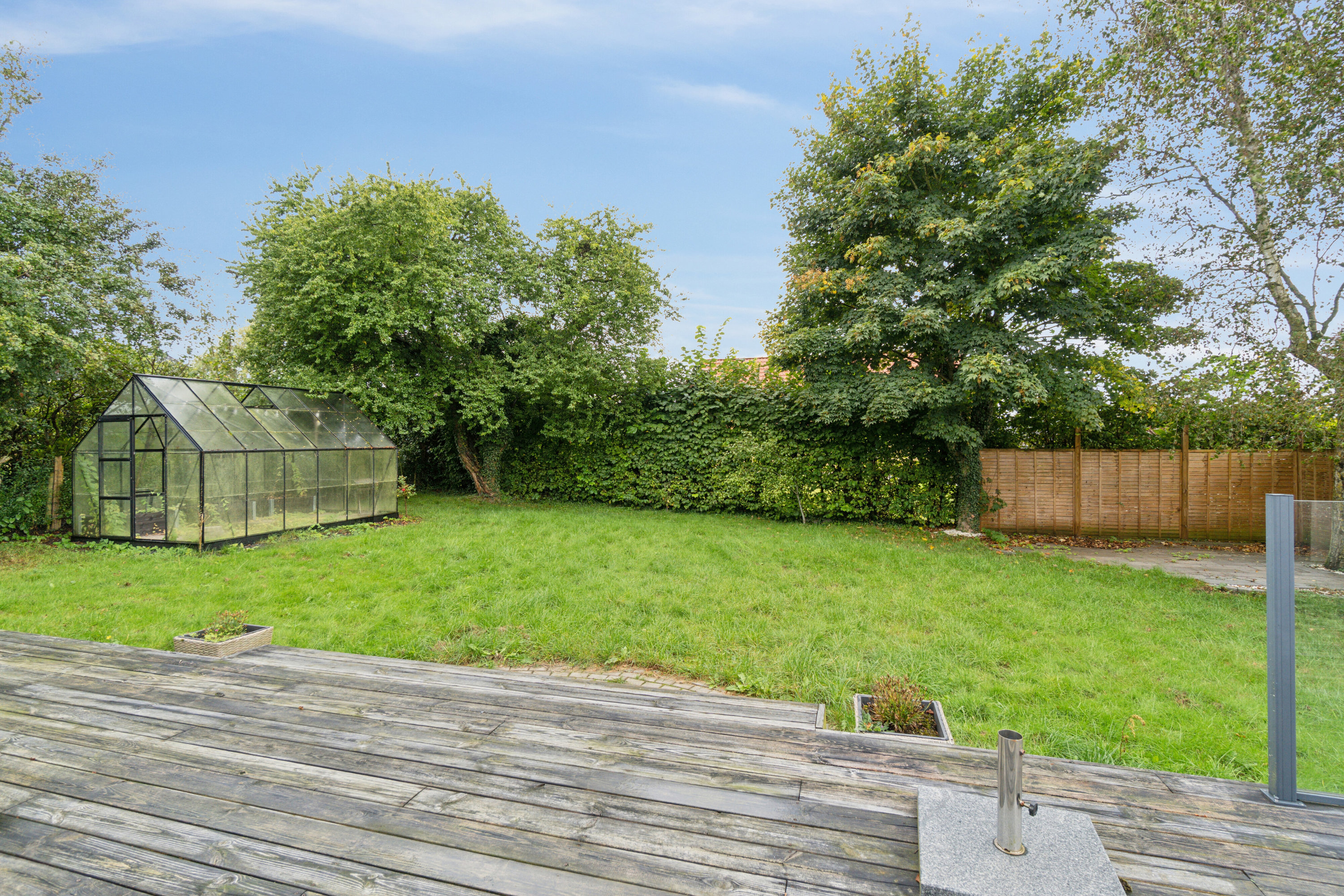 Fremhævet set fra haven billede i fuldskærmstilstand. Billede af Toften 20, 7441 Bording