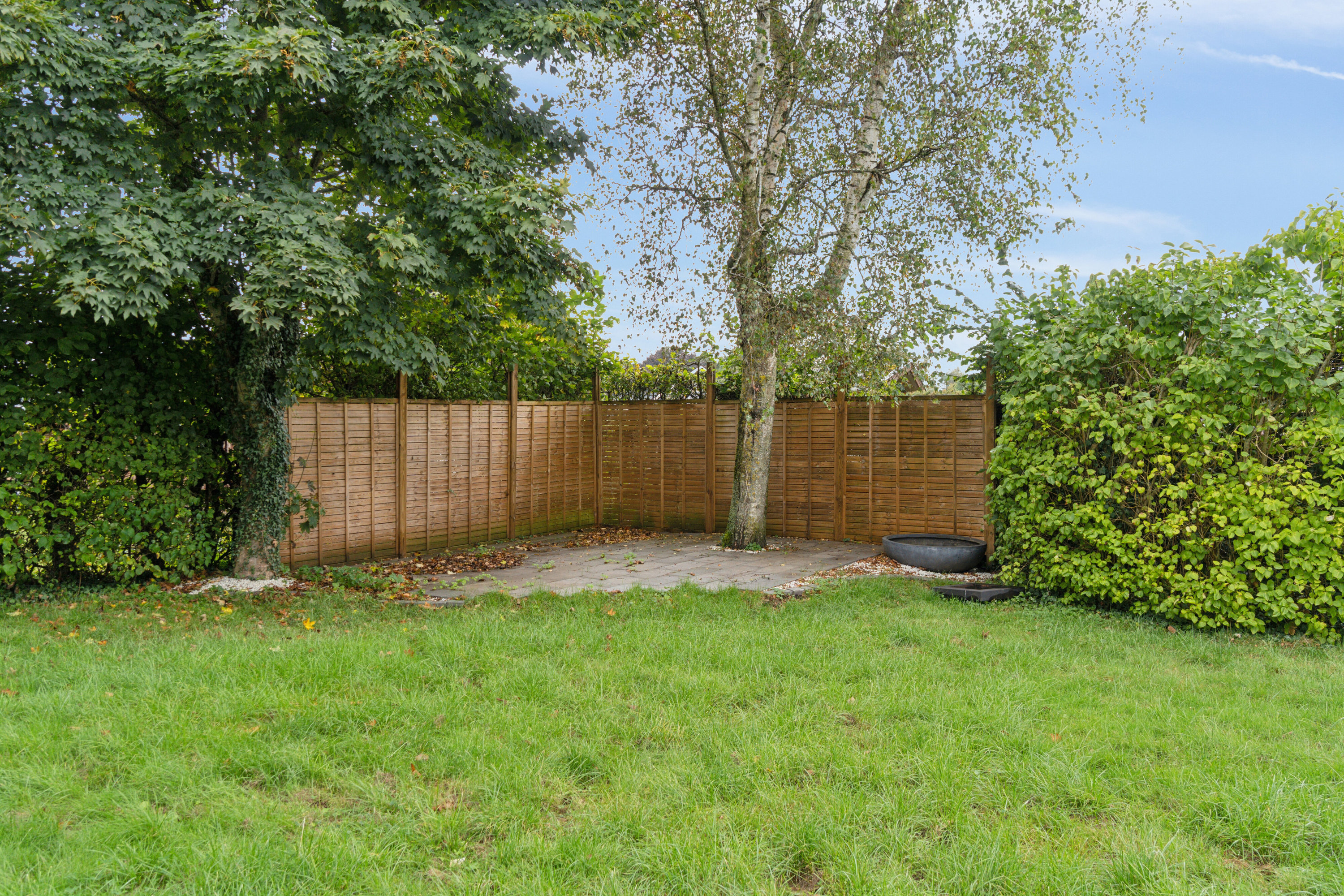 Fremhævet set fra haven billede i fuldskærmstilstand. Billede af Toften 20, 7441 Bording