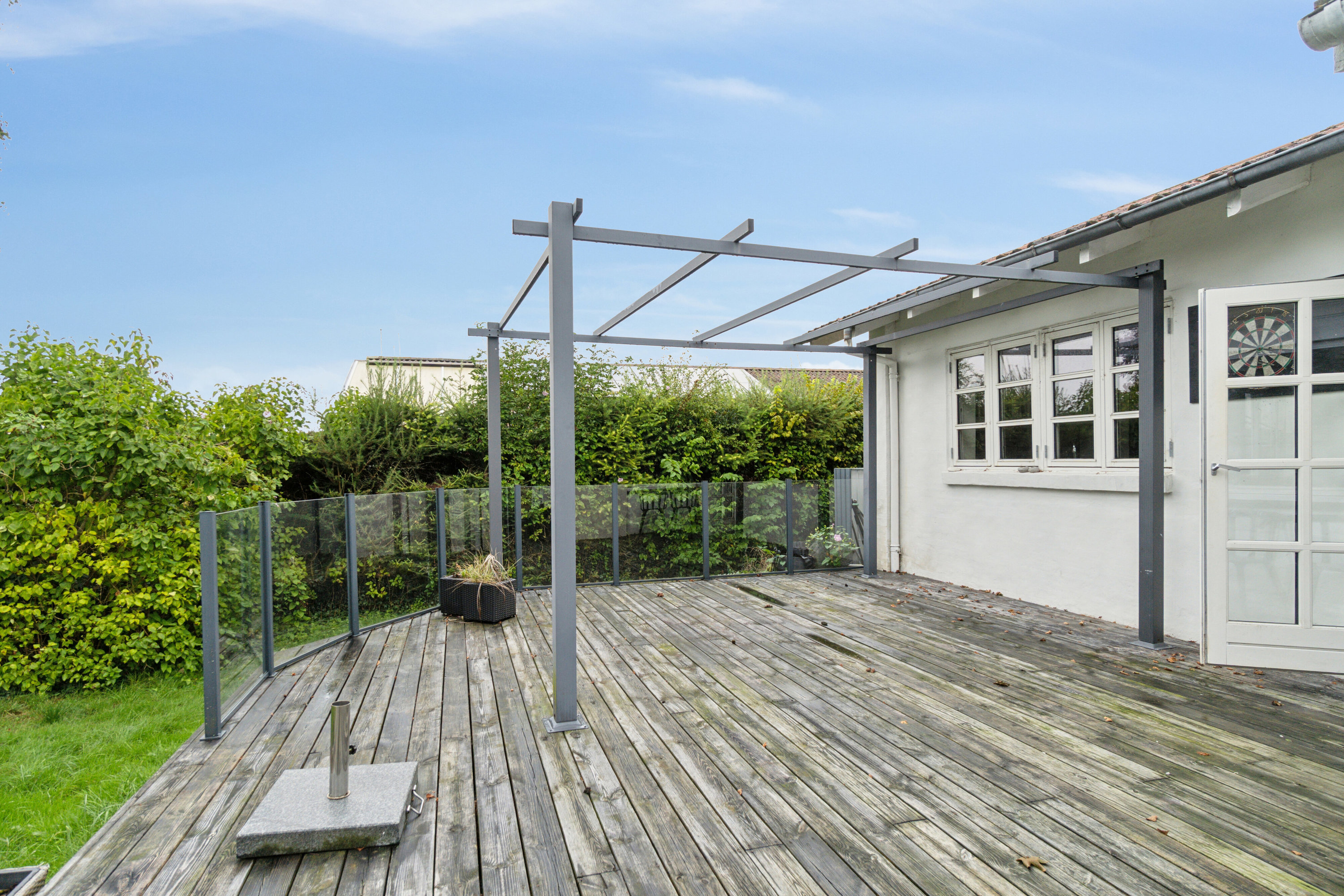 Fremhævet altan billede i fuldskærmstilstand. Billede af Toften 20, 7441 Bording