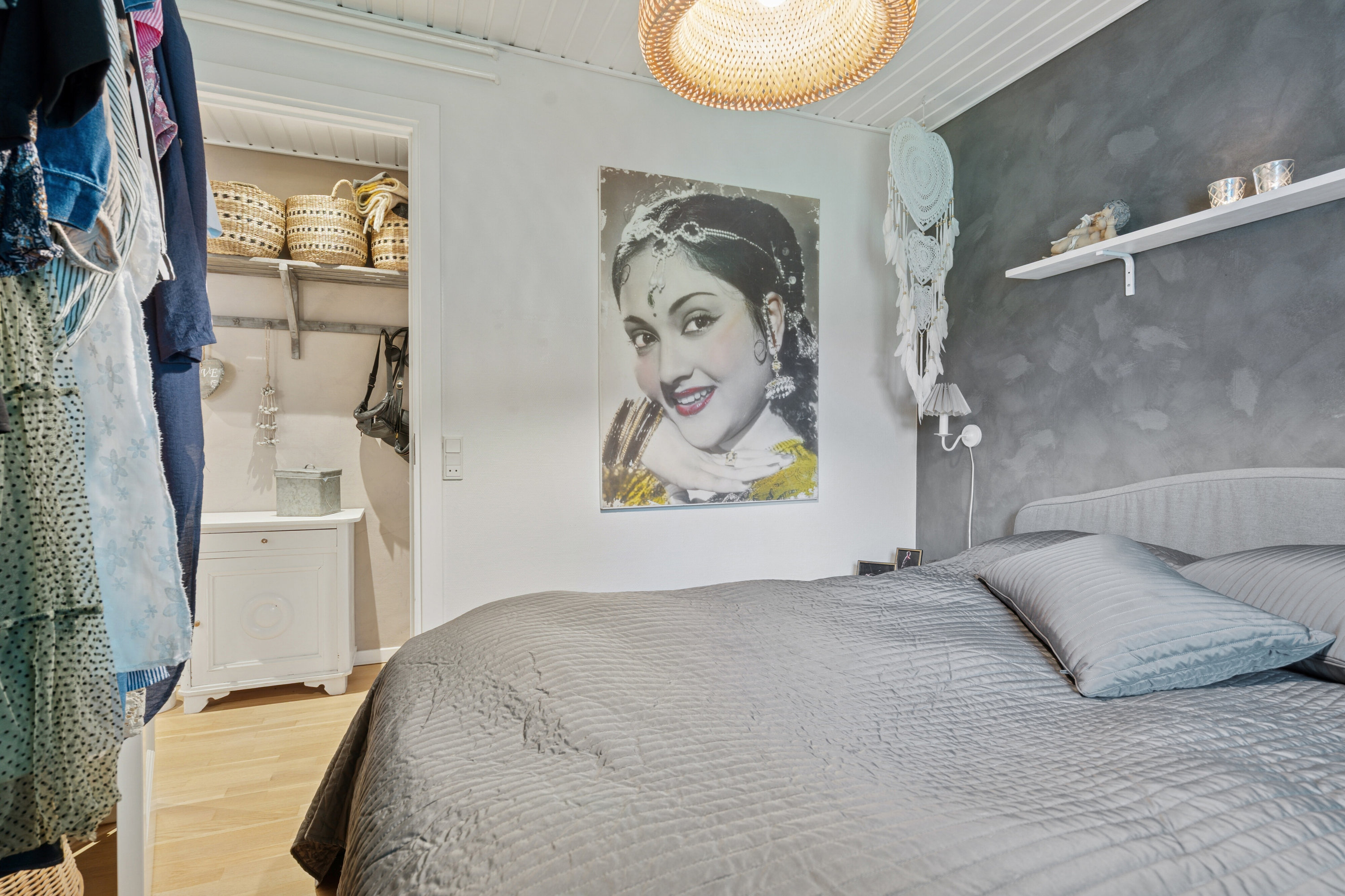 Fremhævet soveværelse billede i fuldskærmstilstand. Billede af Hedvigsvej 8A, 4654 Faxe Ladeplads