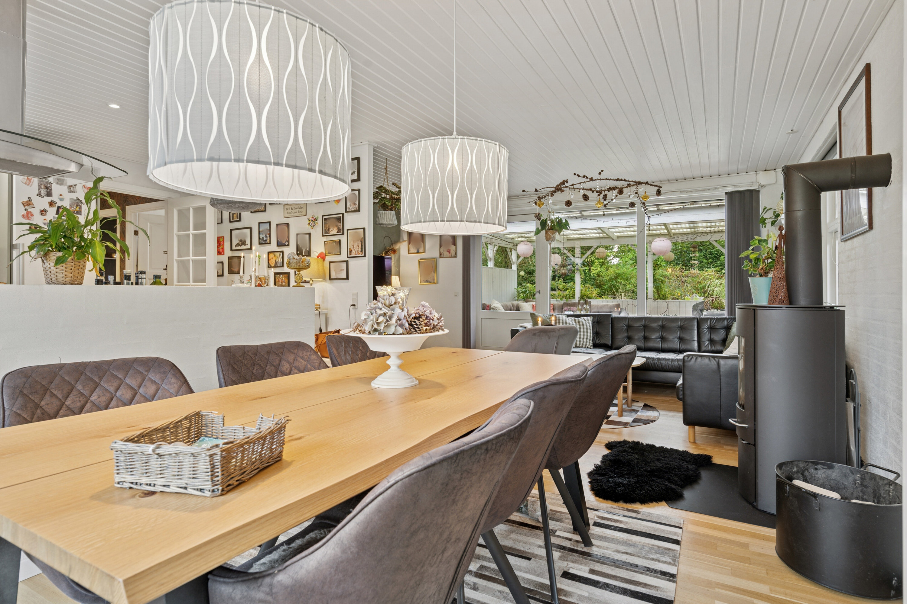 Fremhævet spisestue billede i fuldskærmstilstand. Billede af Hedvigsvej 8A, 4654 Faxe Ladeplads