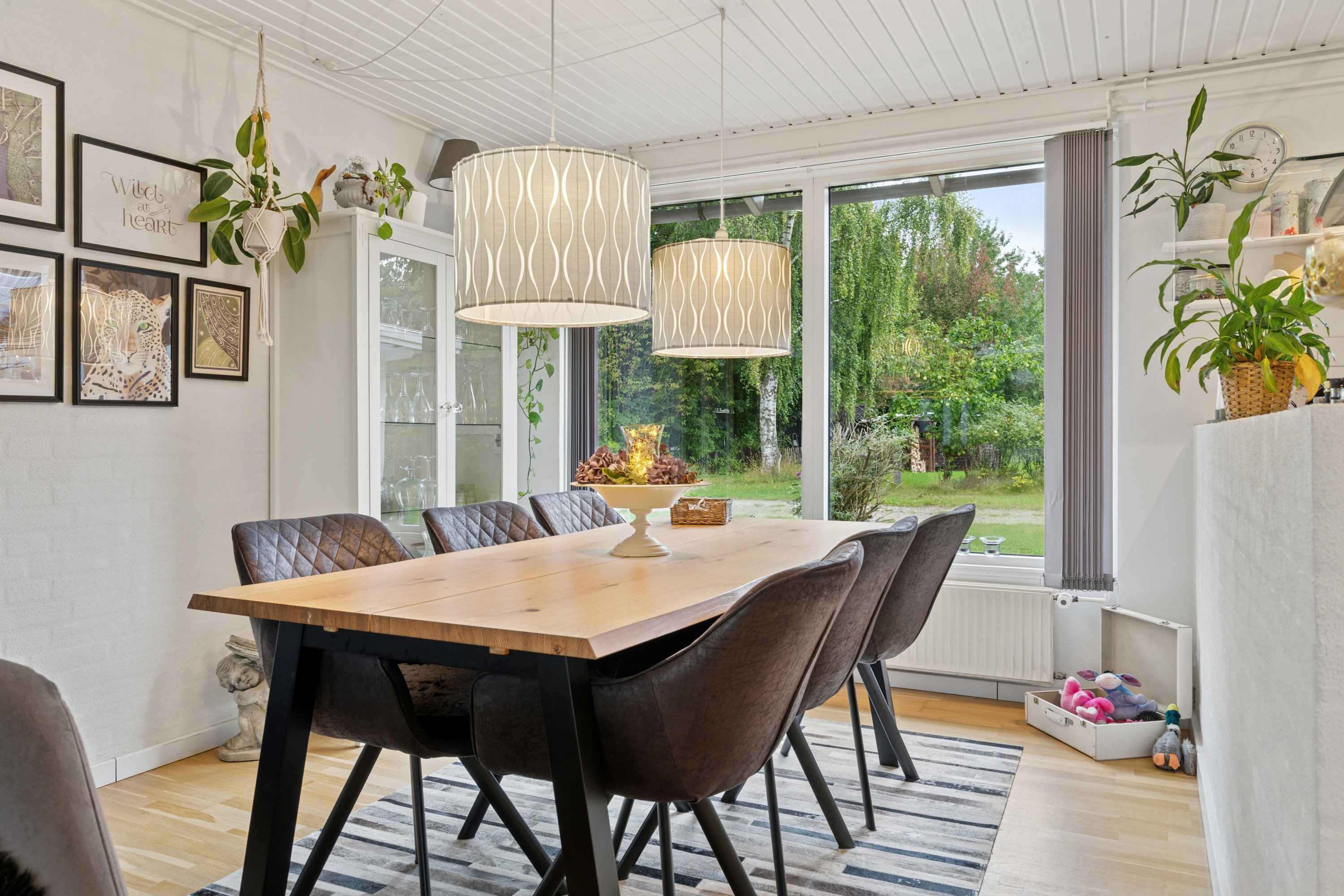 Fremhævet spisestue billede i fuldskærmstilstand. Billede af Hedvigsvej 8A, 4654 Faxe Ladeplads