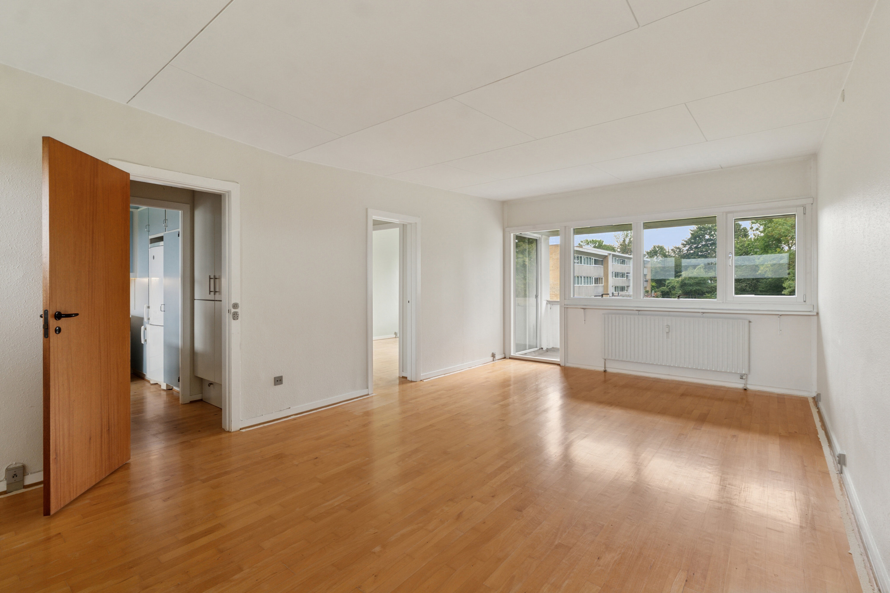 Fremhævet stue billede i fuldskærmstilstand. Billede af Dommervænget 4E, 1. 4., 4000 Roskilde