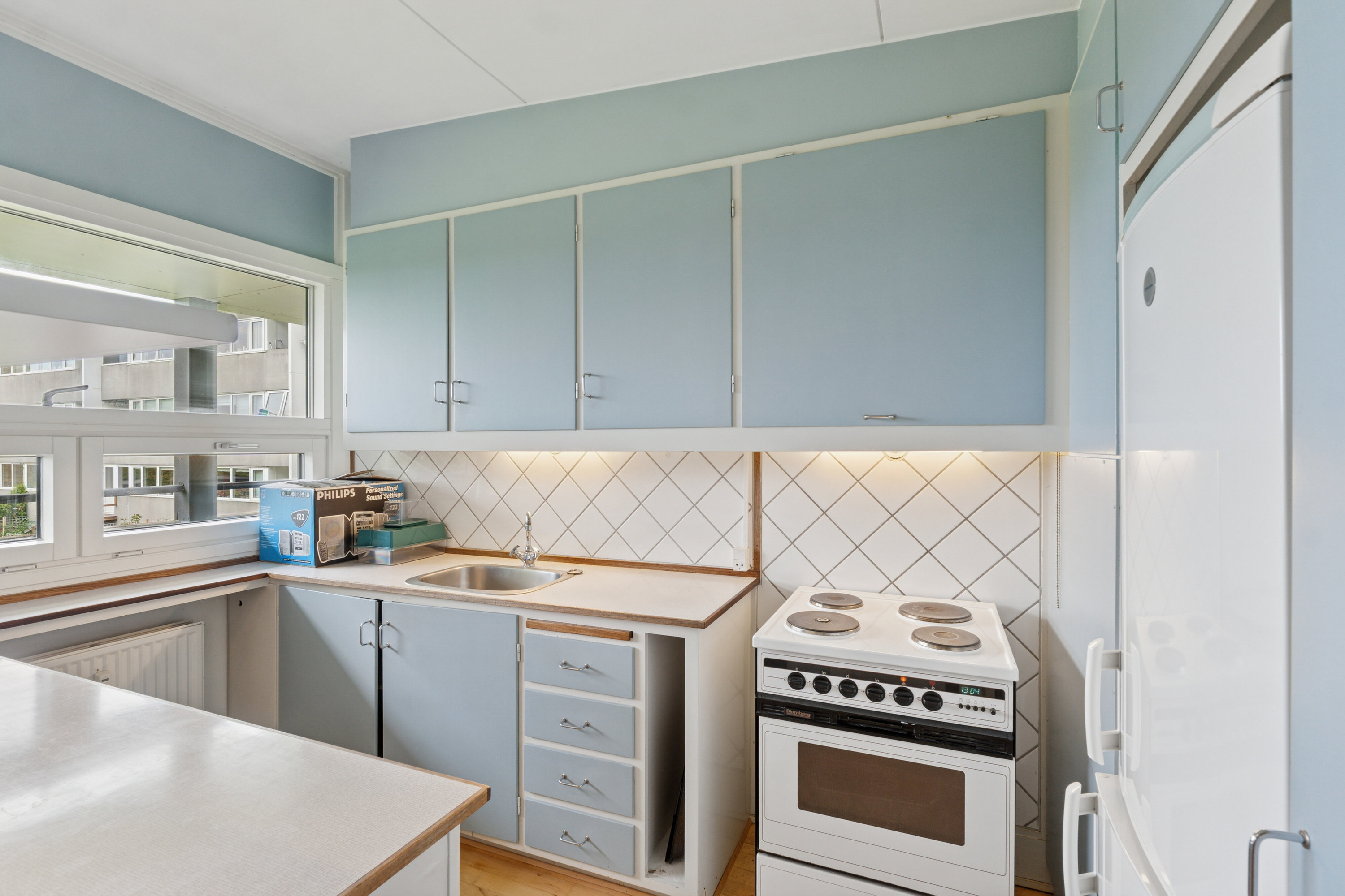 Fremhævet køkken billede i fuldskærmstilstand. Billede af Dommervænget 4E, 1. 4., 4000 Roskilde