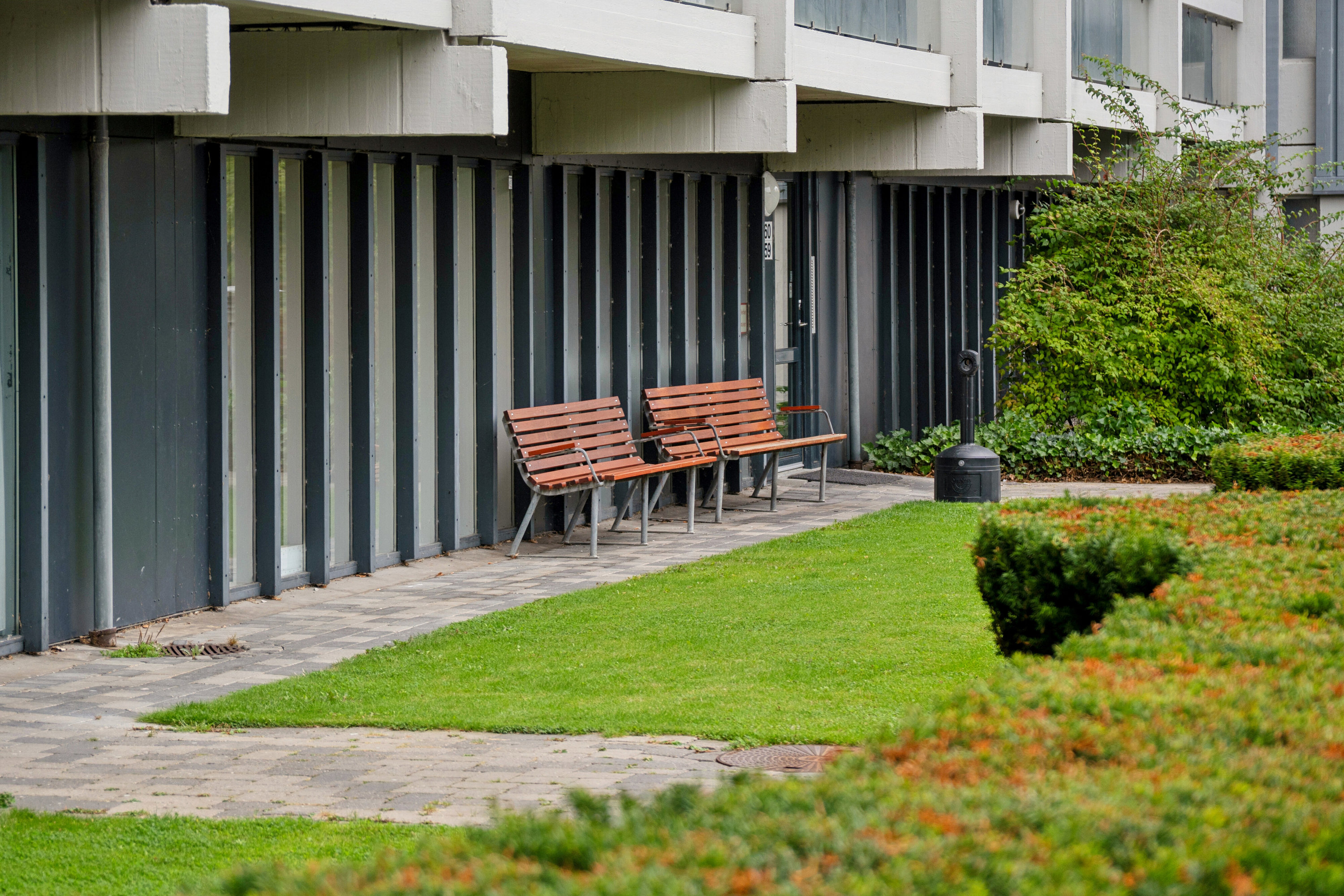 Fremhævet udendørs billede i fuldskærmstilstand. Billede af Grøfthøjparken 163, 15. th., 8260 Viby J